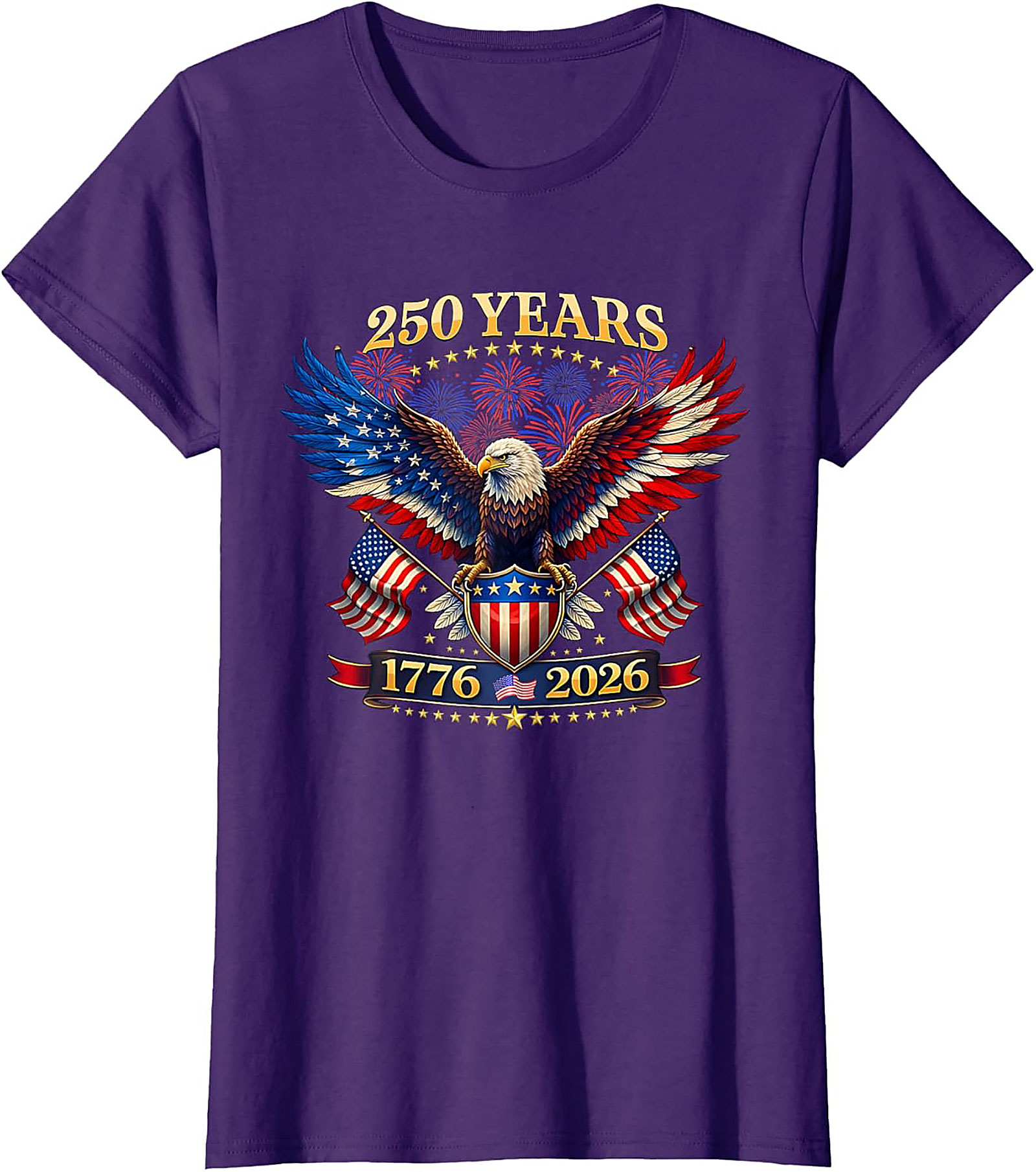 America 250th Anniversary T-shirt | 1776-2026 Eagle Tee