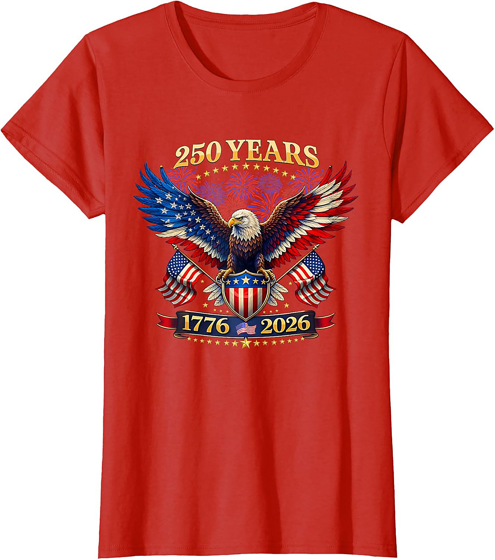 America 250th Anniversary T-shirt | 1776-2026 Eagle Tee
