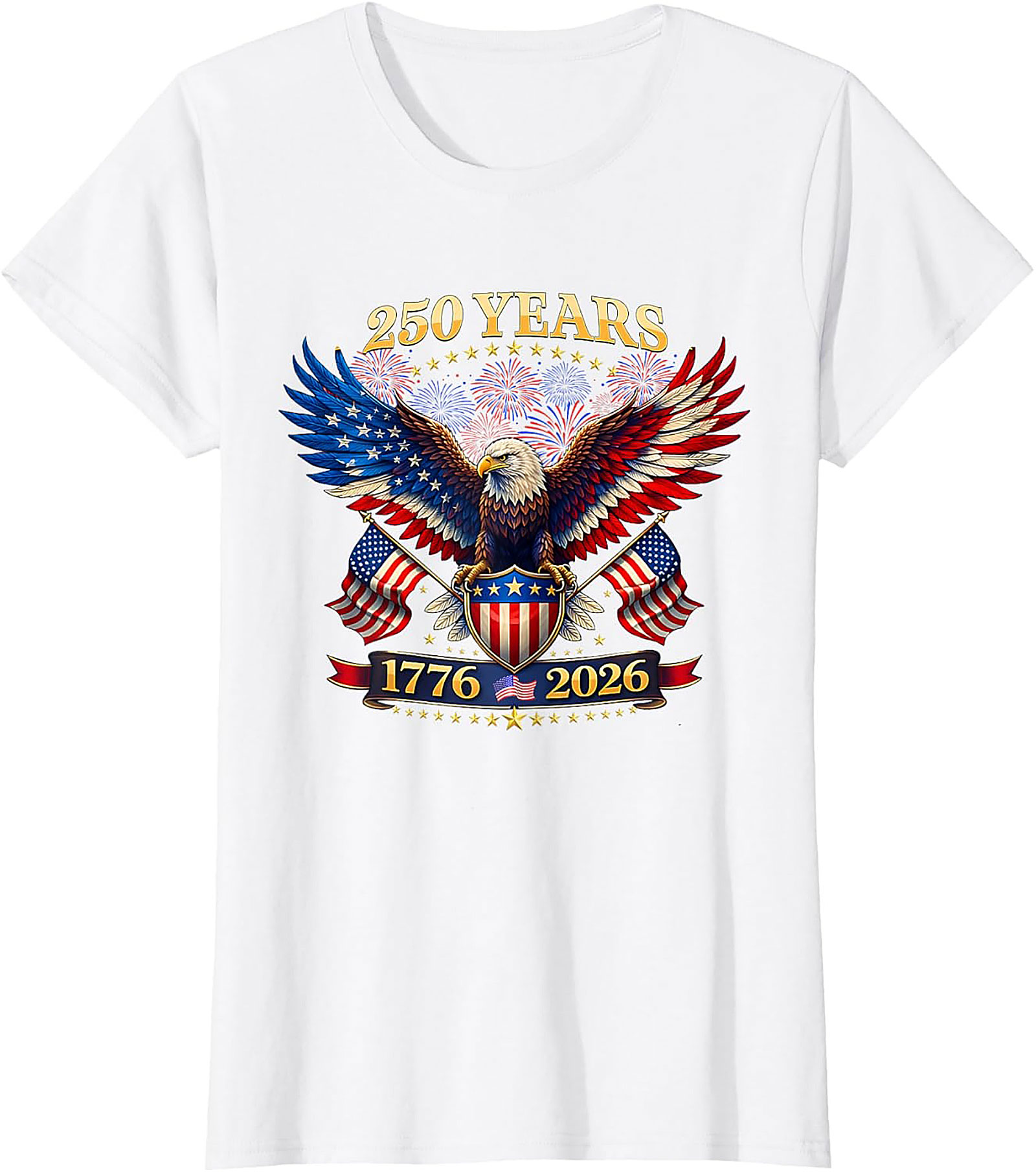 America 250th Anniversary T-shirt | 1776-2026 Eagle Tee