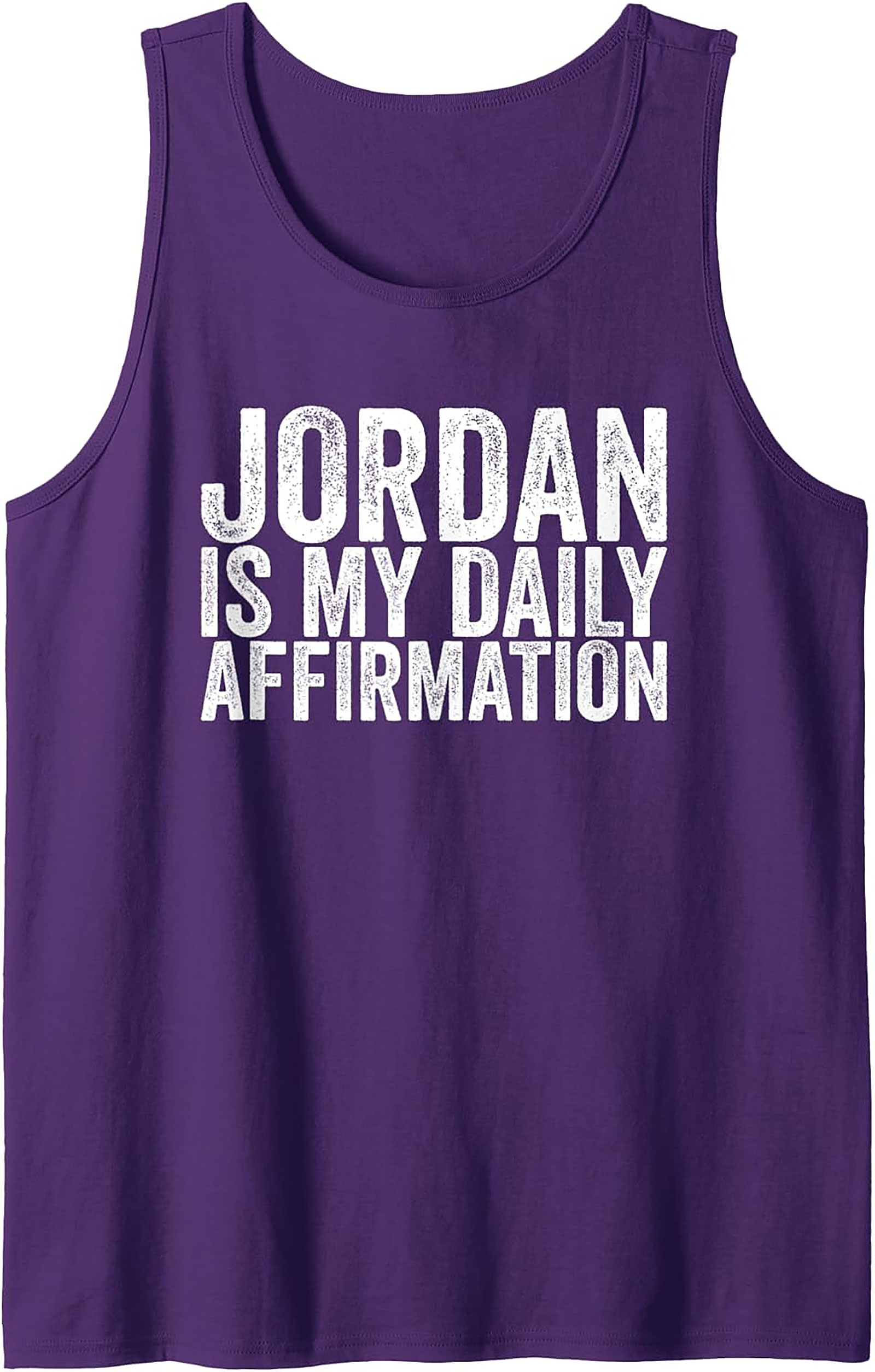  Jordan Is My Daily Affirmation Tank Top Graphic Unisex Tee