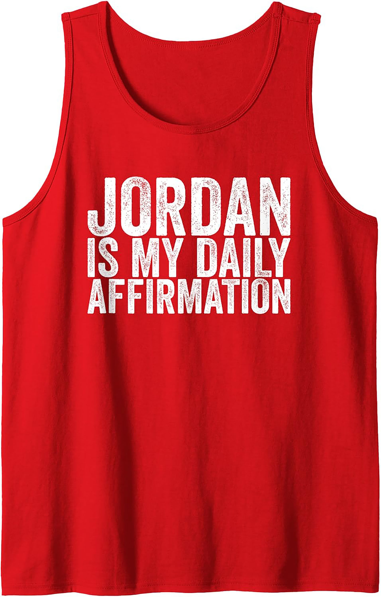  Jordan Is My Daily Affirmation Tank Top Graphic Unisex Tee