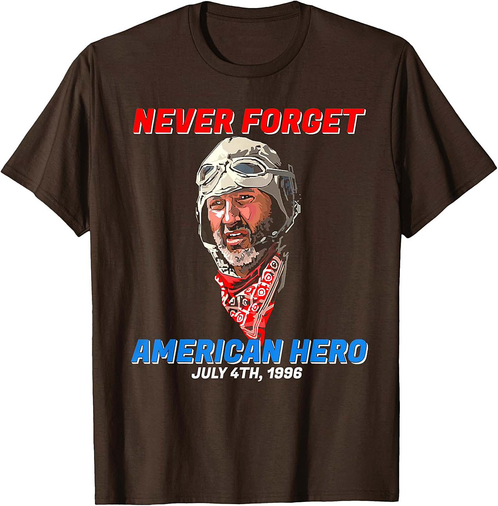 Russell Casse American Hero T-shirt | Independence Day Tee