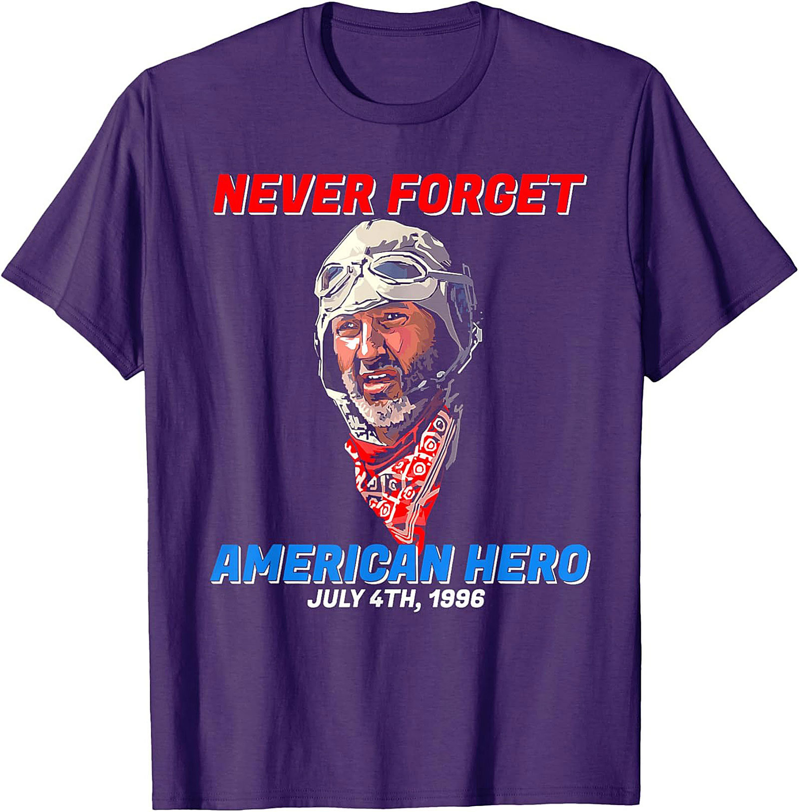 Russell Casse American Hero T-shirt | Independence Day Tee