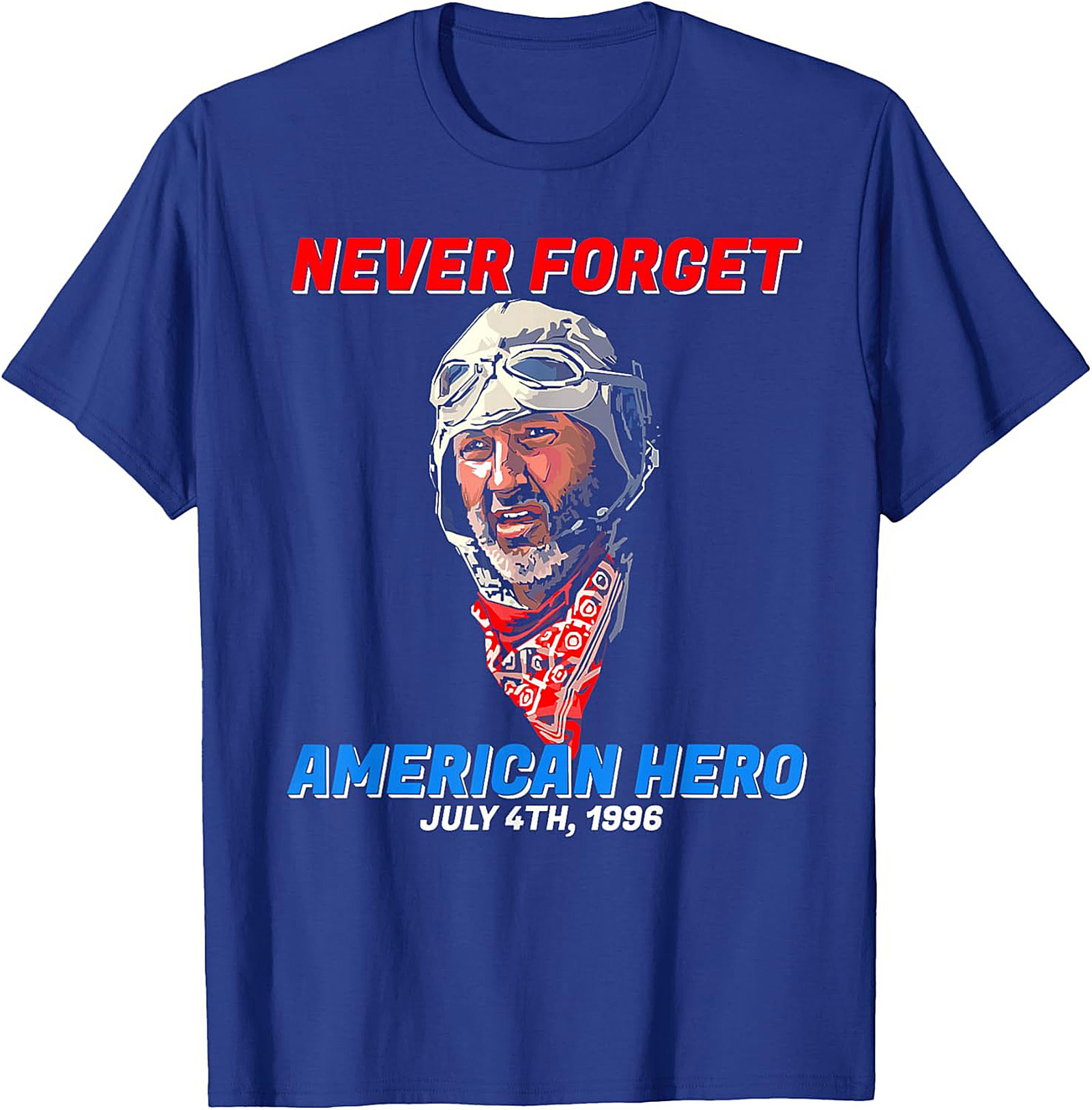 Russell Casse American Hero T-shirt | Independence Day Tee