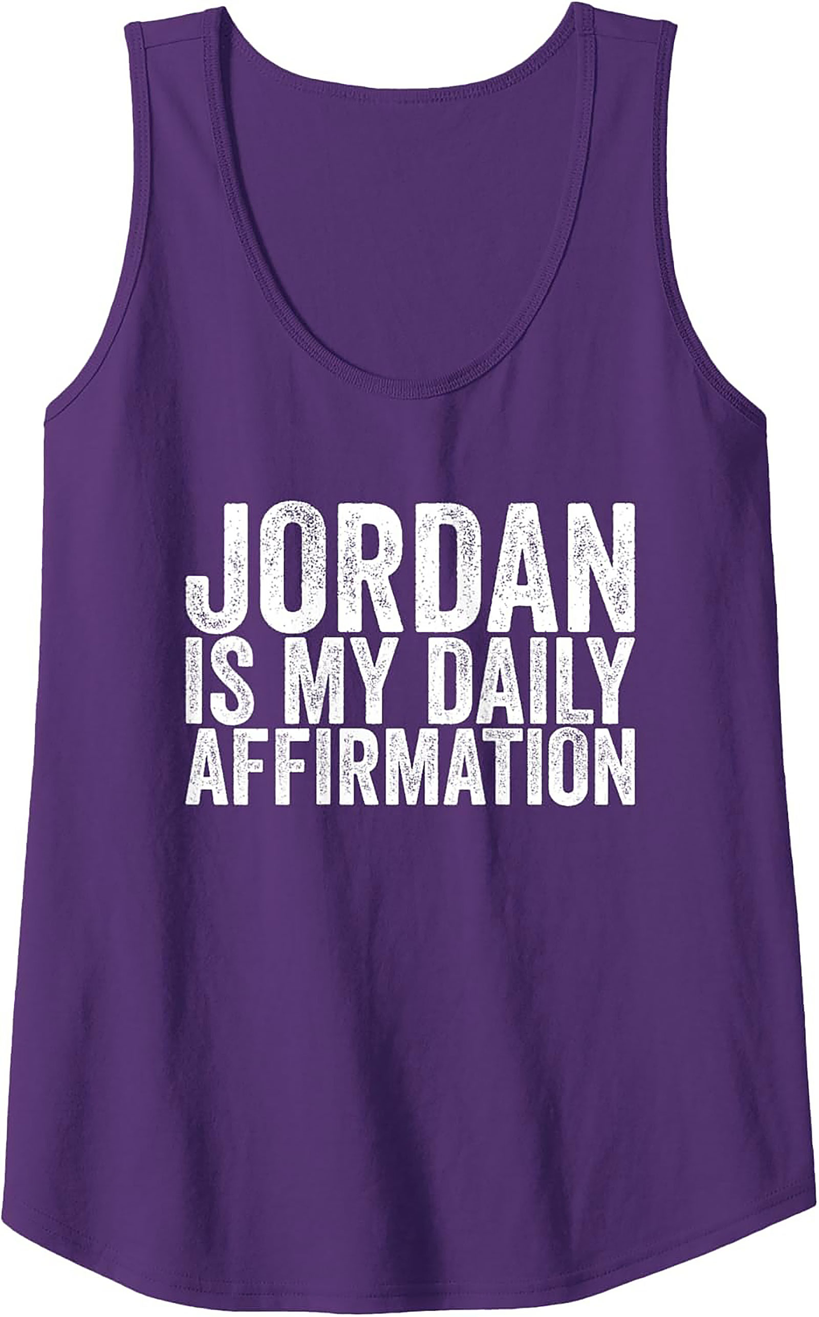  Jordan Is My Daily Affirmation Tank Top Graphic Unisex Tee