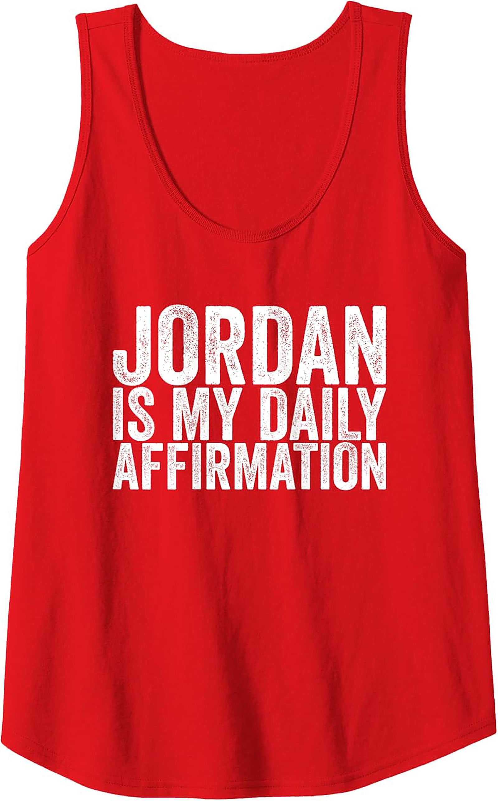  Jordan Is My Daily Affirmation Tank Top Graphic Unisex Tee