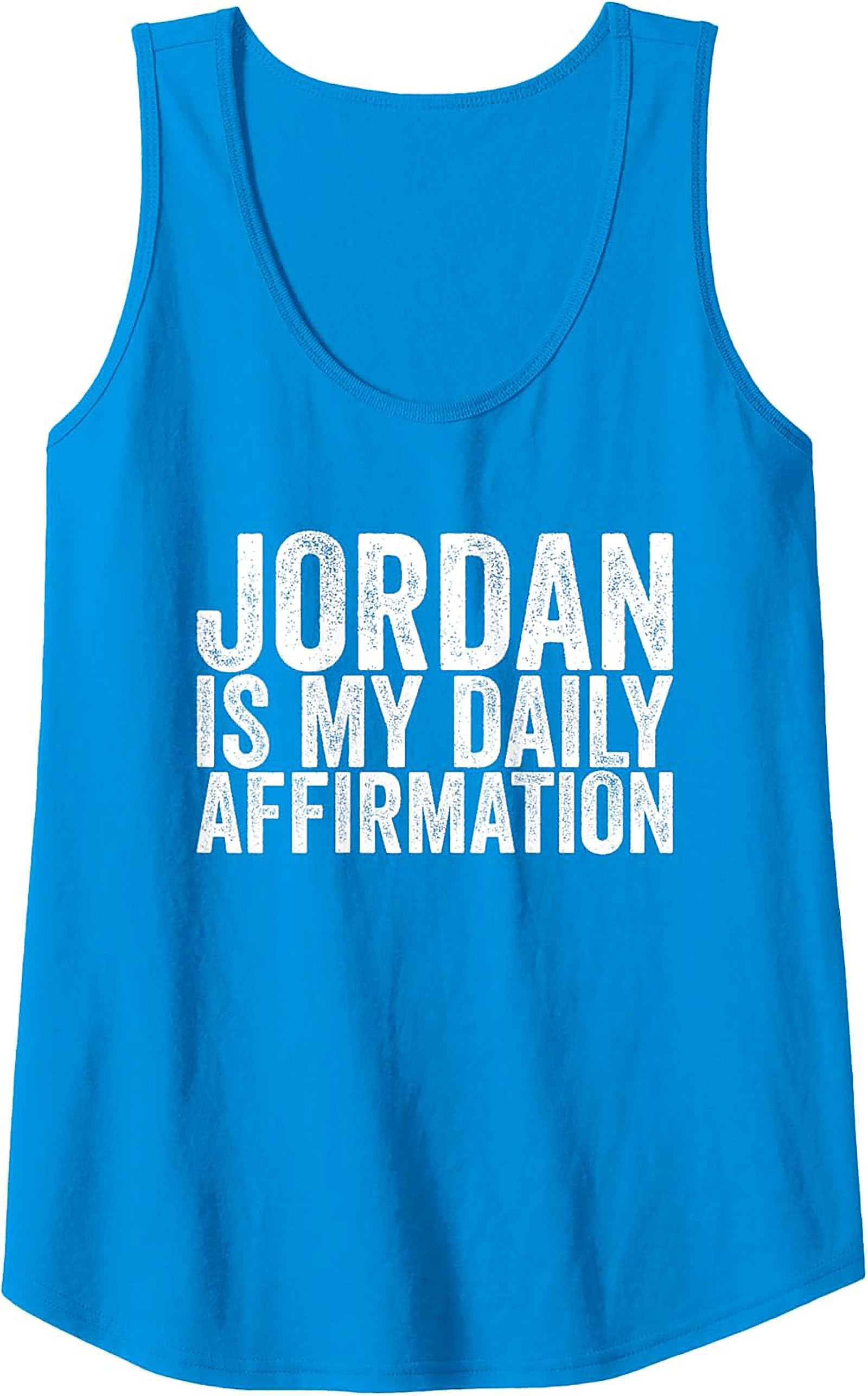  Jordan Is My Daily Affirmation Tank Top Graphic Unisex Tee