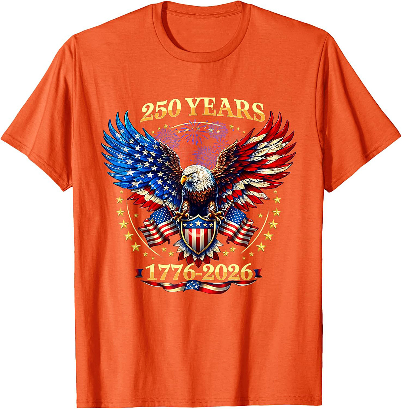 250 Years America T-Shirt | 1776-2026 Patriotic Graphic Tee