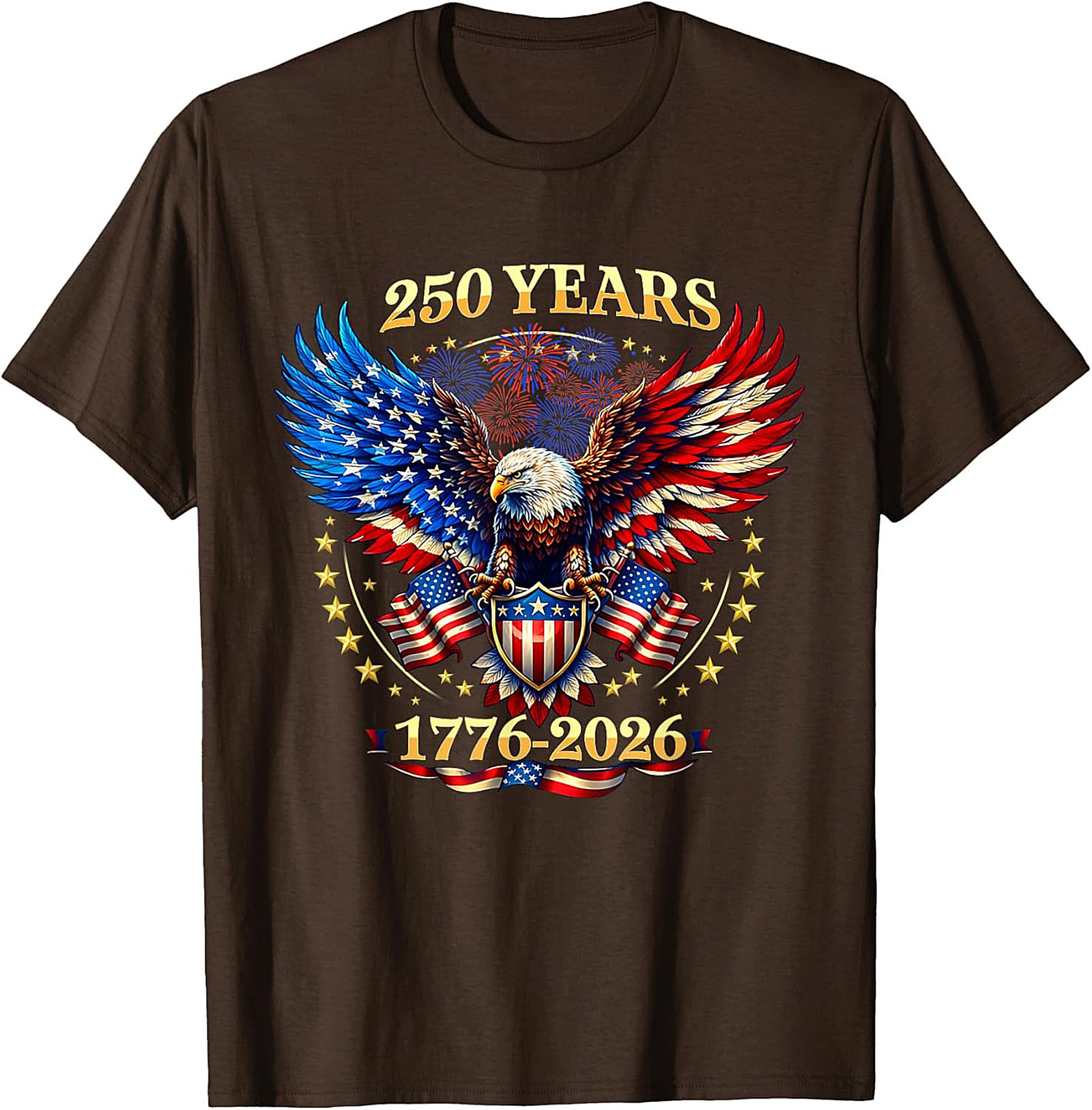 250 Years America T-Shirt | 1776-2026 Patriotic Graphic Tee