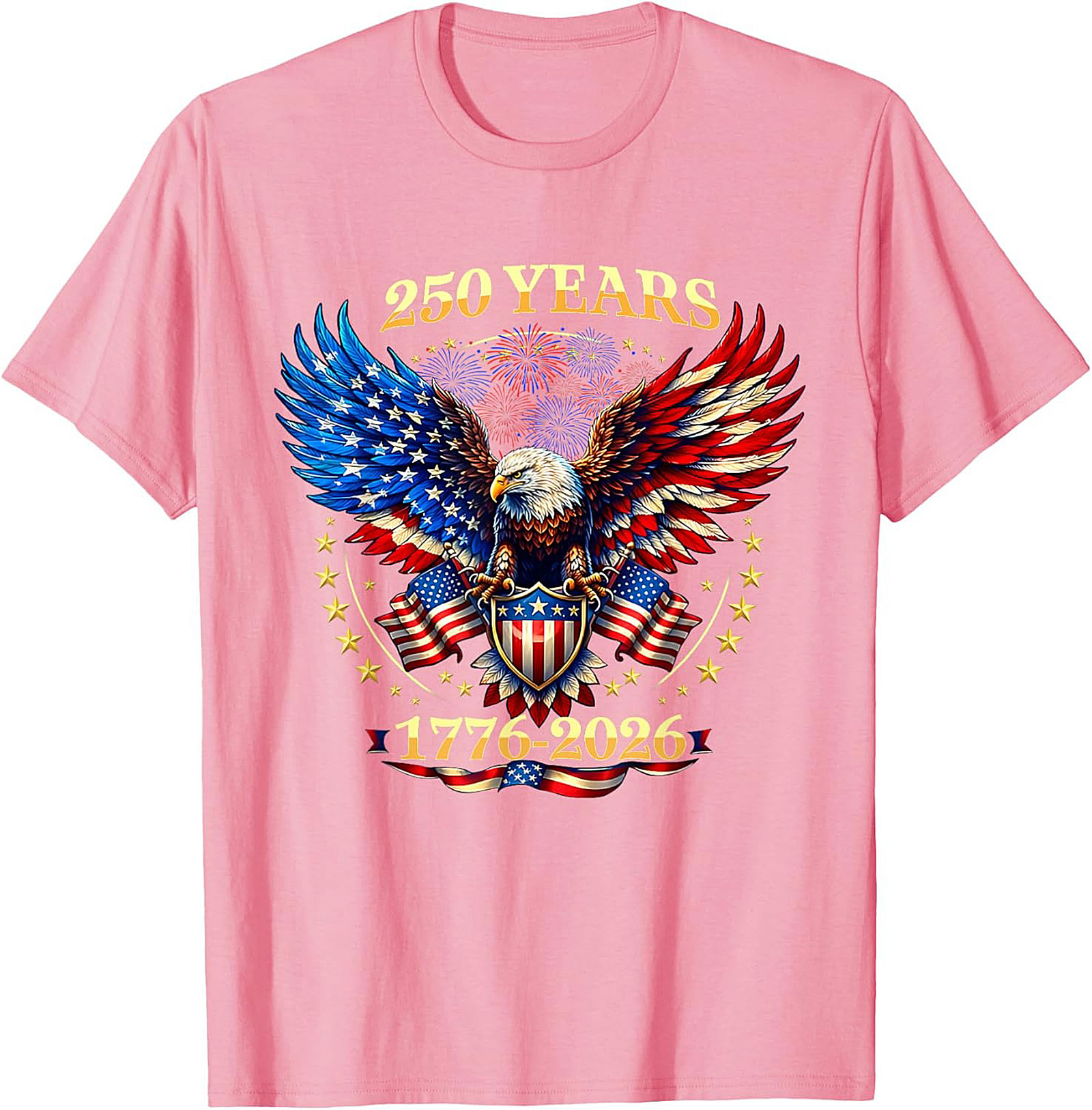 250 Years America T-Shirt | 1776-2026 Patriotic Graphic Tee