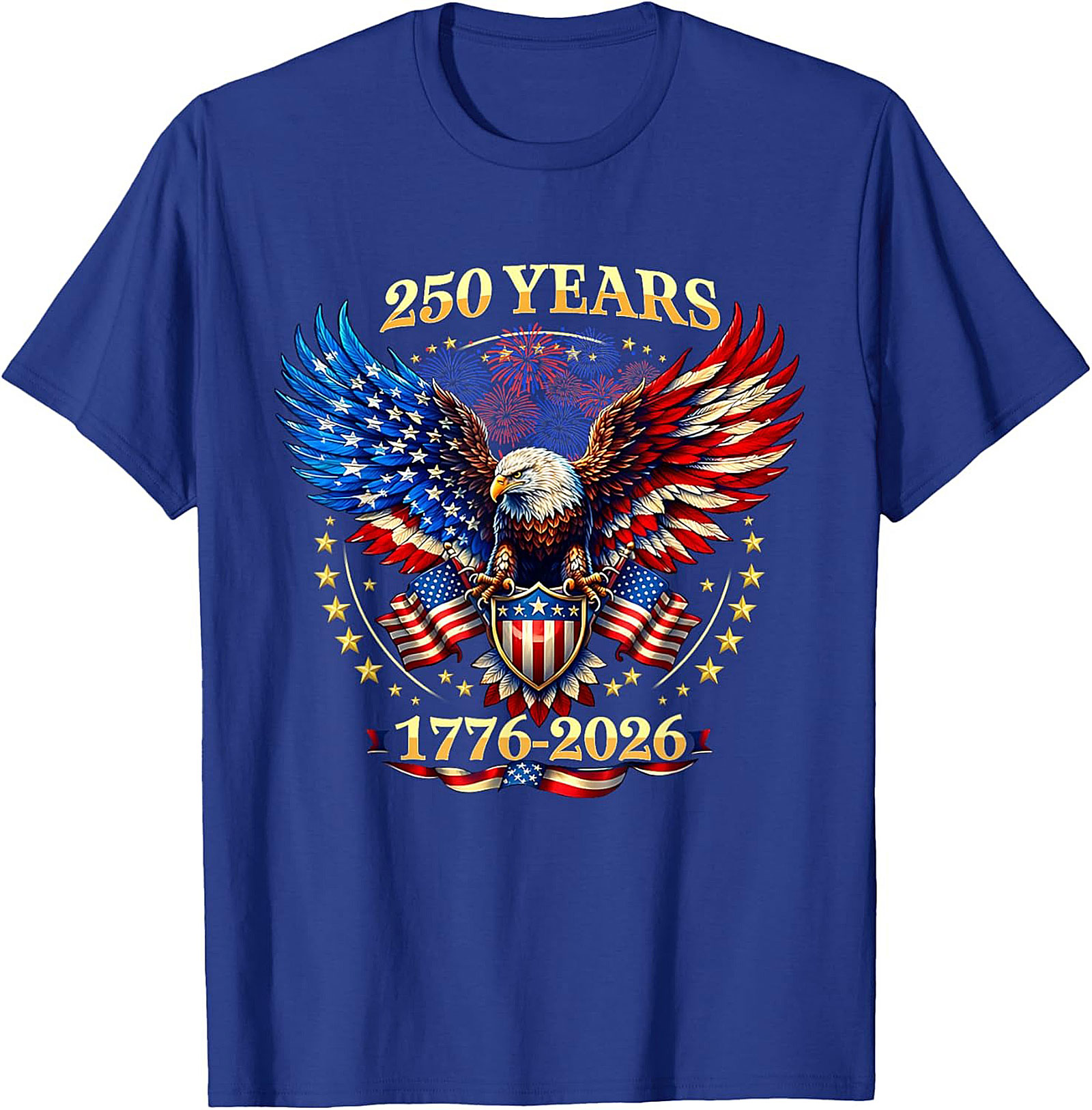 250 Years America T-Shirt | 1776-2026 Patriotic Graphic Tee