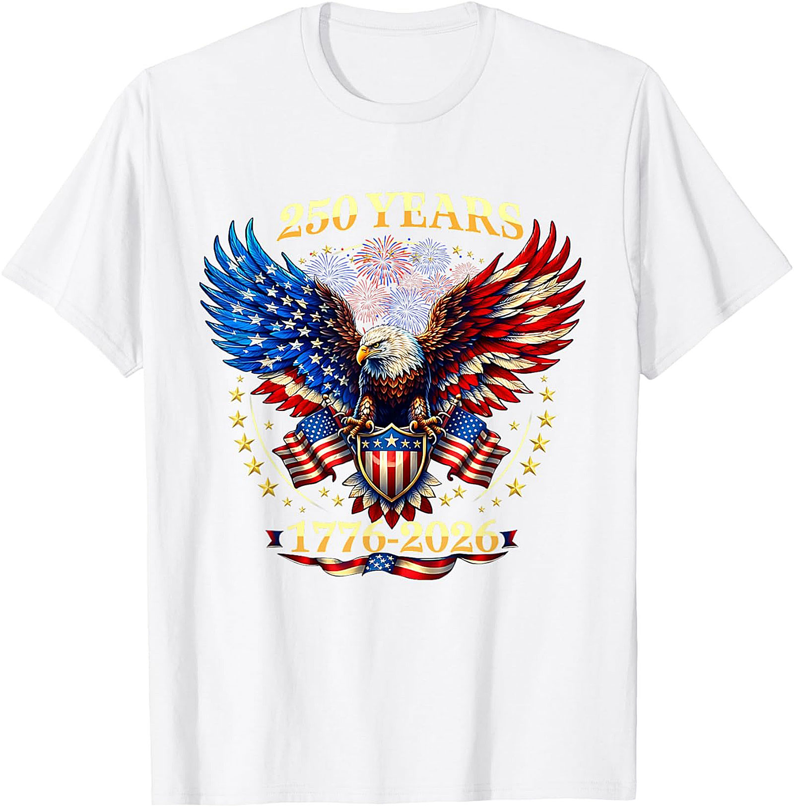 250 Years America T-Shirt | 1776-2026 Patriotic Graphic Tee
