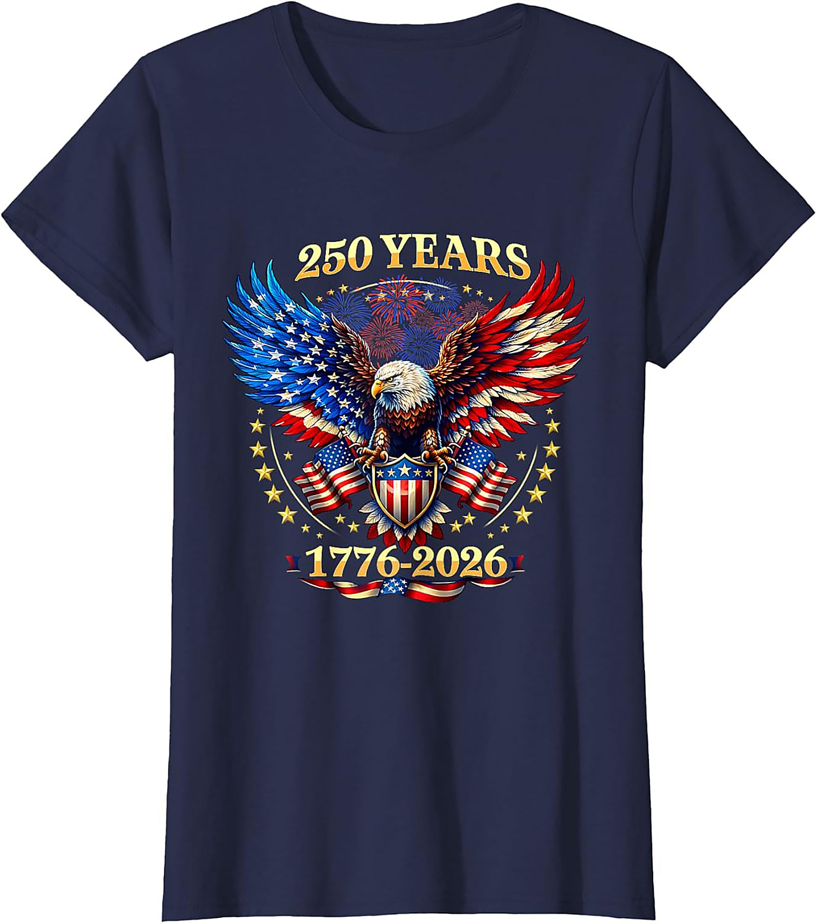 250 Years America T-Shirt | 1776-2026 Patriotic Graphic Tee
