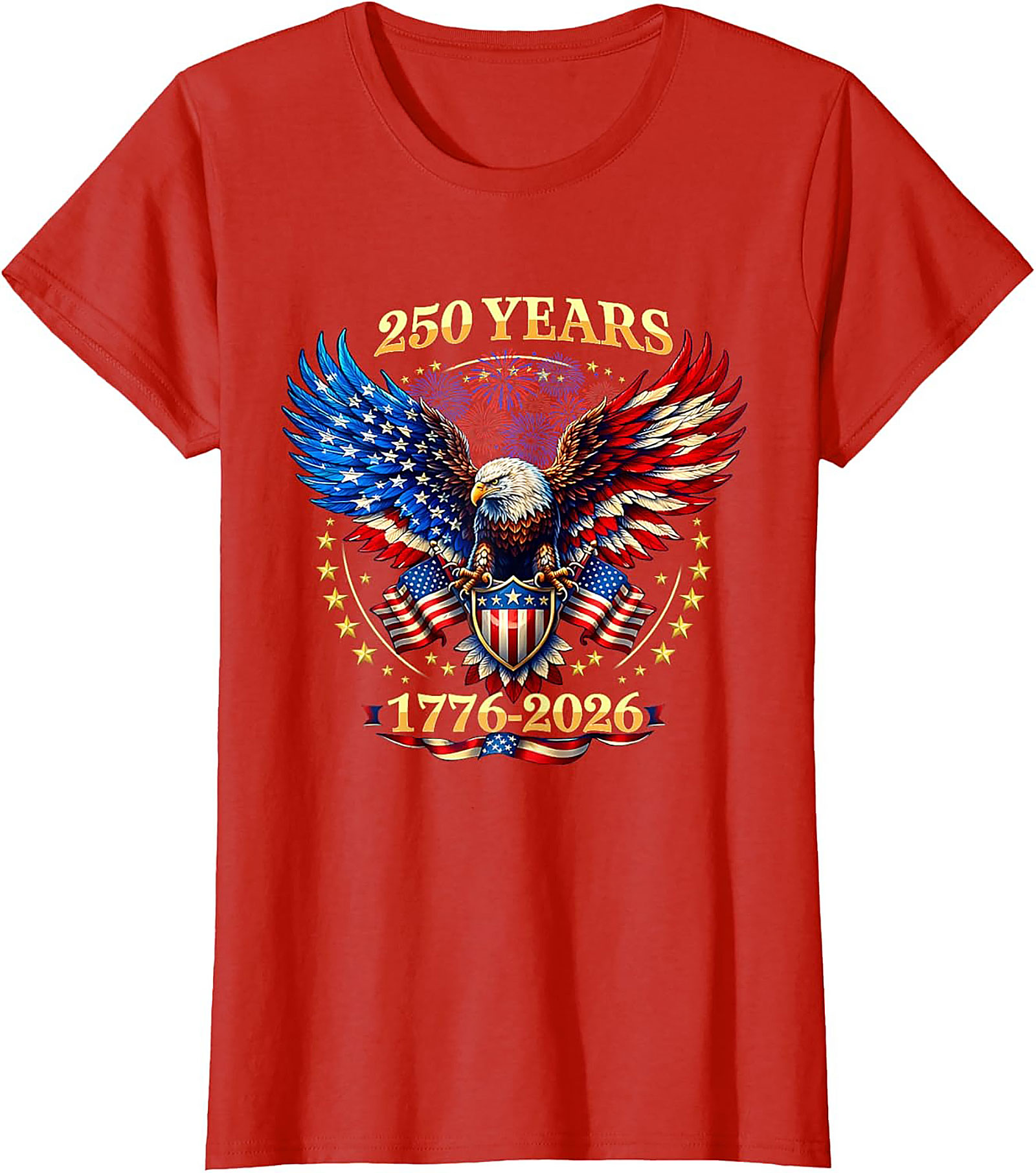 250 Years America T-Shirt | 1776-2026 Patriotic Graphic Tee