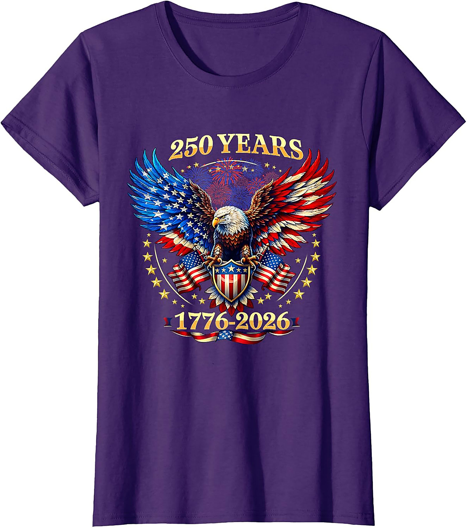 250 Years America T-Shirt | 1776-2026 Patriotic Graphic Tee