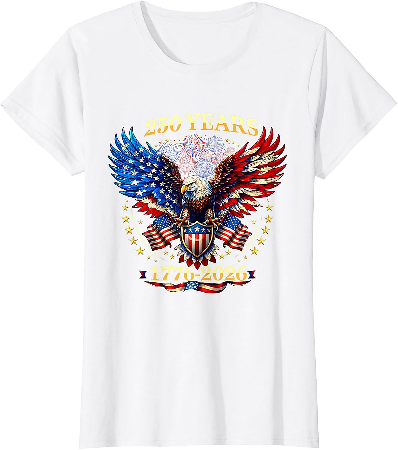 250 Years America T-Shirt | 1776-2026 Patriotic Graphic Tee