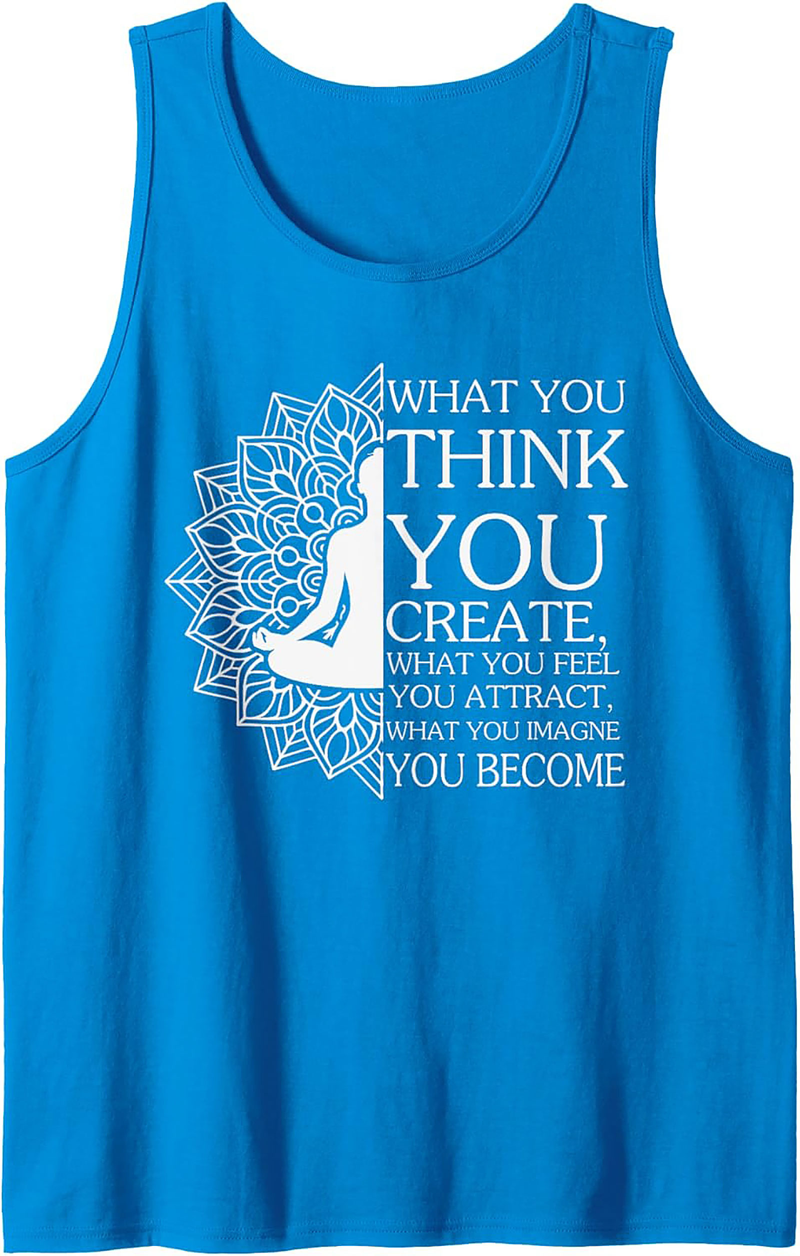 Manifestation Yoga Tank Top Mindfulness Graphic Sleeveless Tee