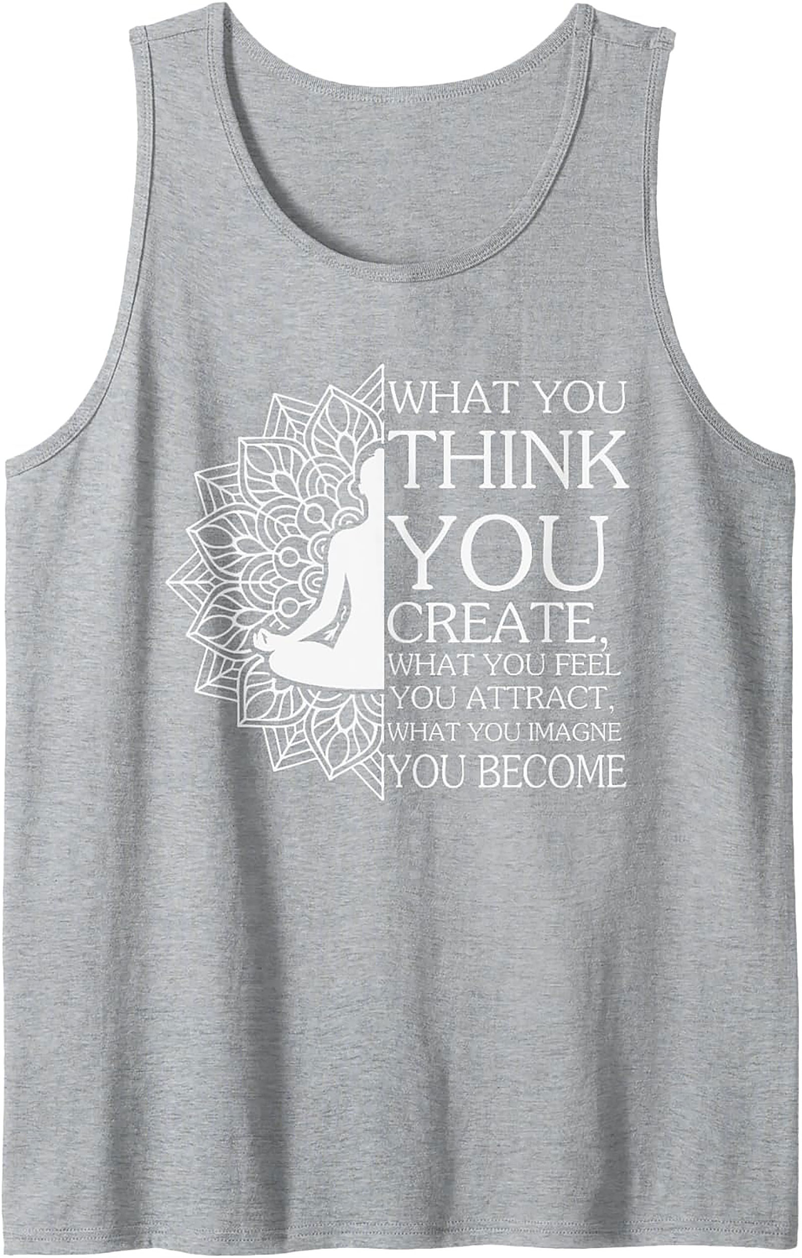 Manifestation Yoga Tank Top Mindfulness Graphic Sleeveless Tee