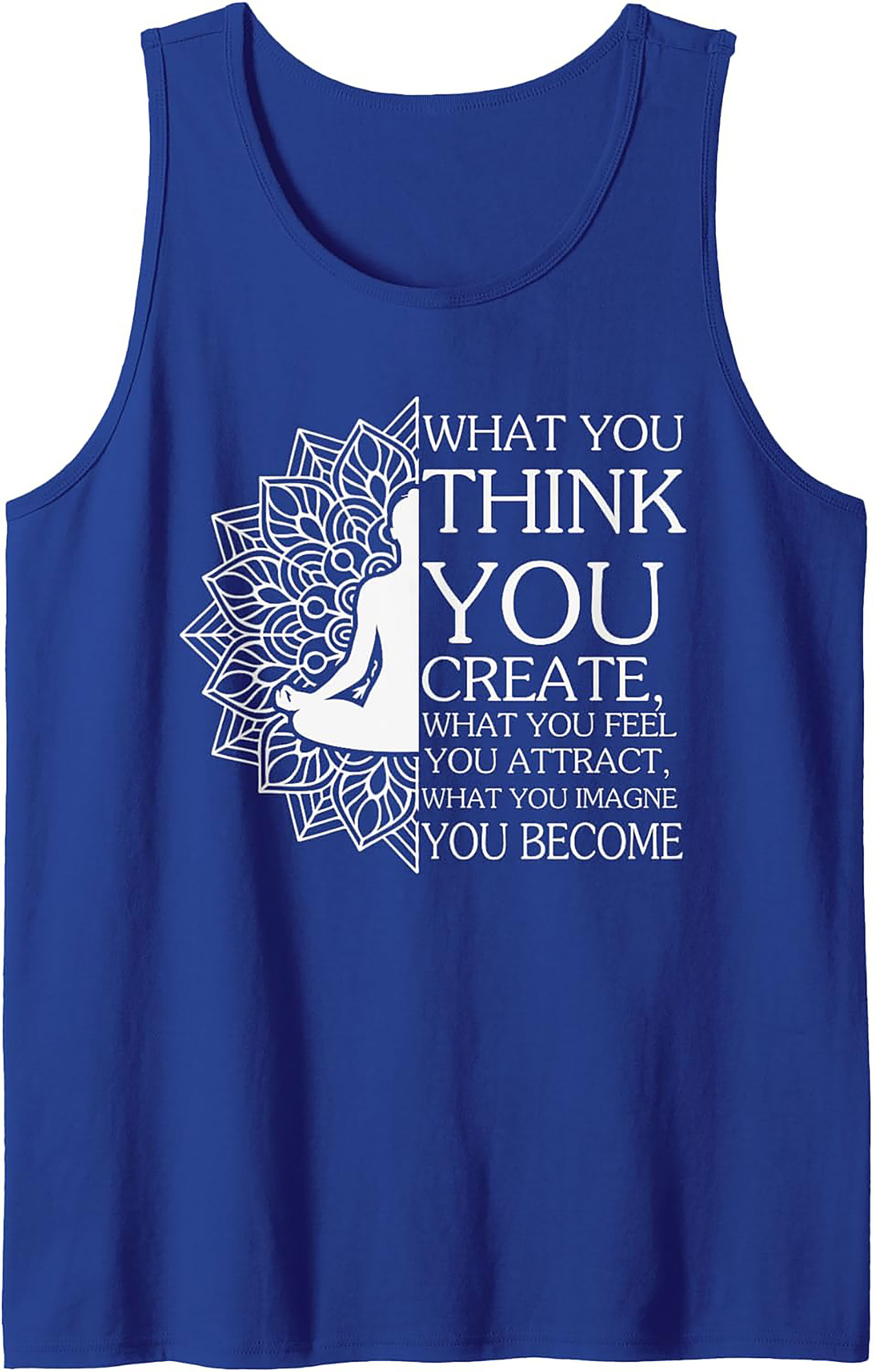 Manifestation Yoga Tank Top Mindfulness Graphic Sleeveless Tee