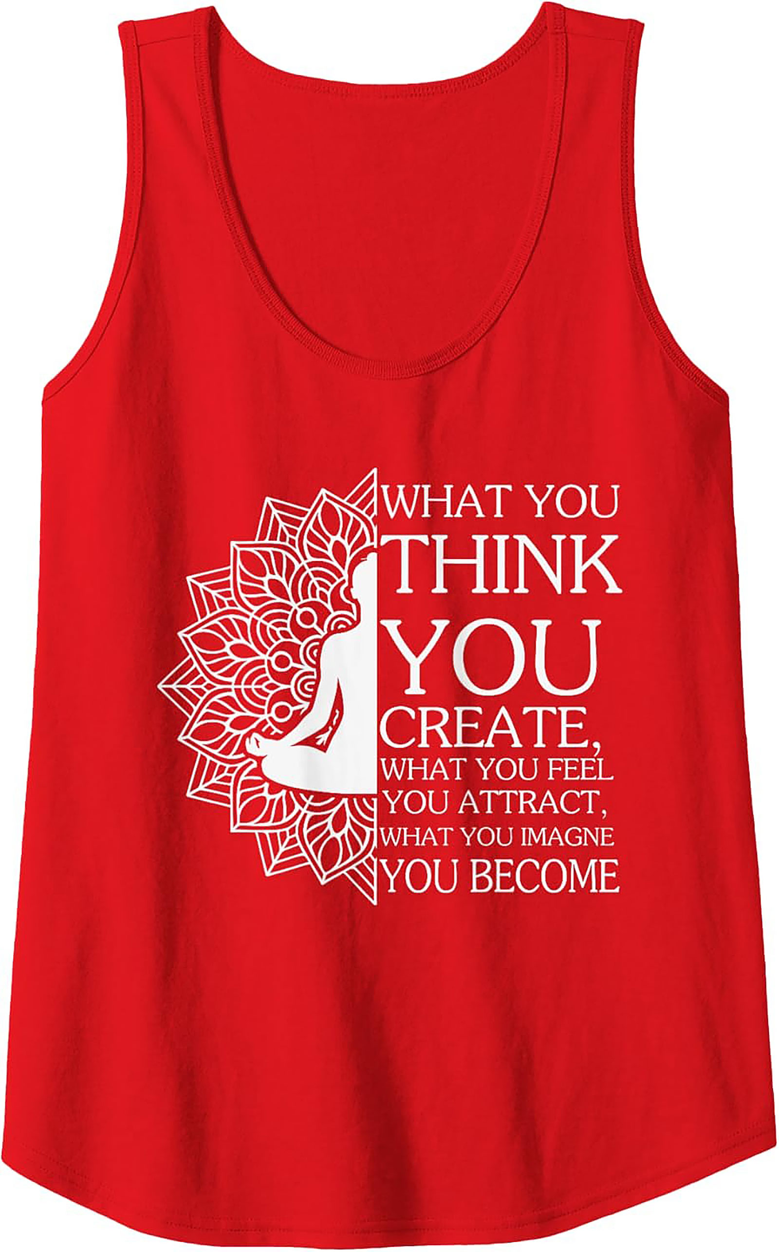 Manifestation Yoga Tank Top Mindfulness Graphic Sleeveless Tee