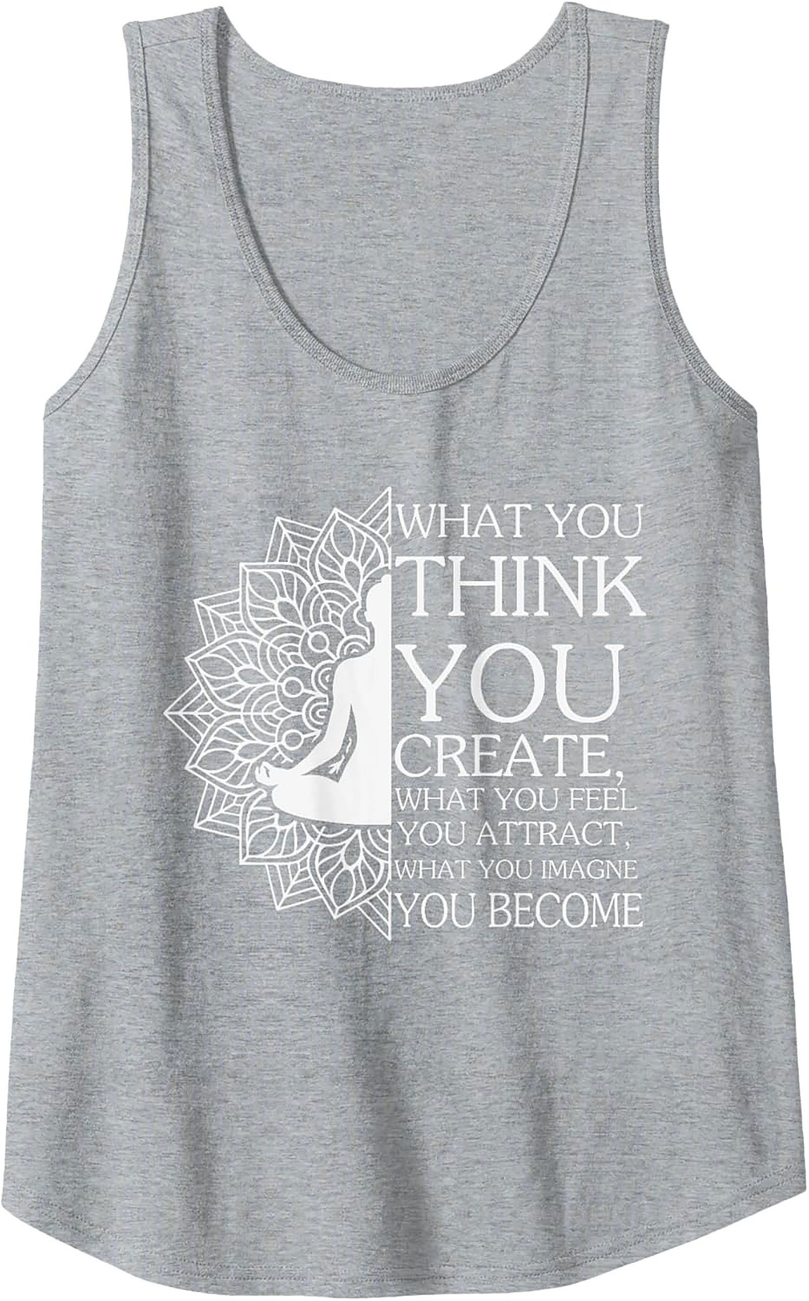 Manifestation Yoga Tank Top Mindfulness Graphic Sleeveless Tee