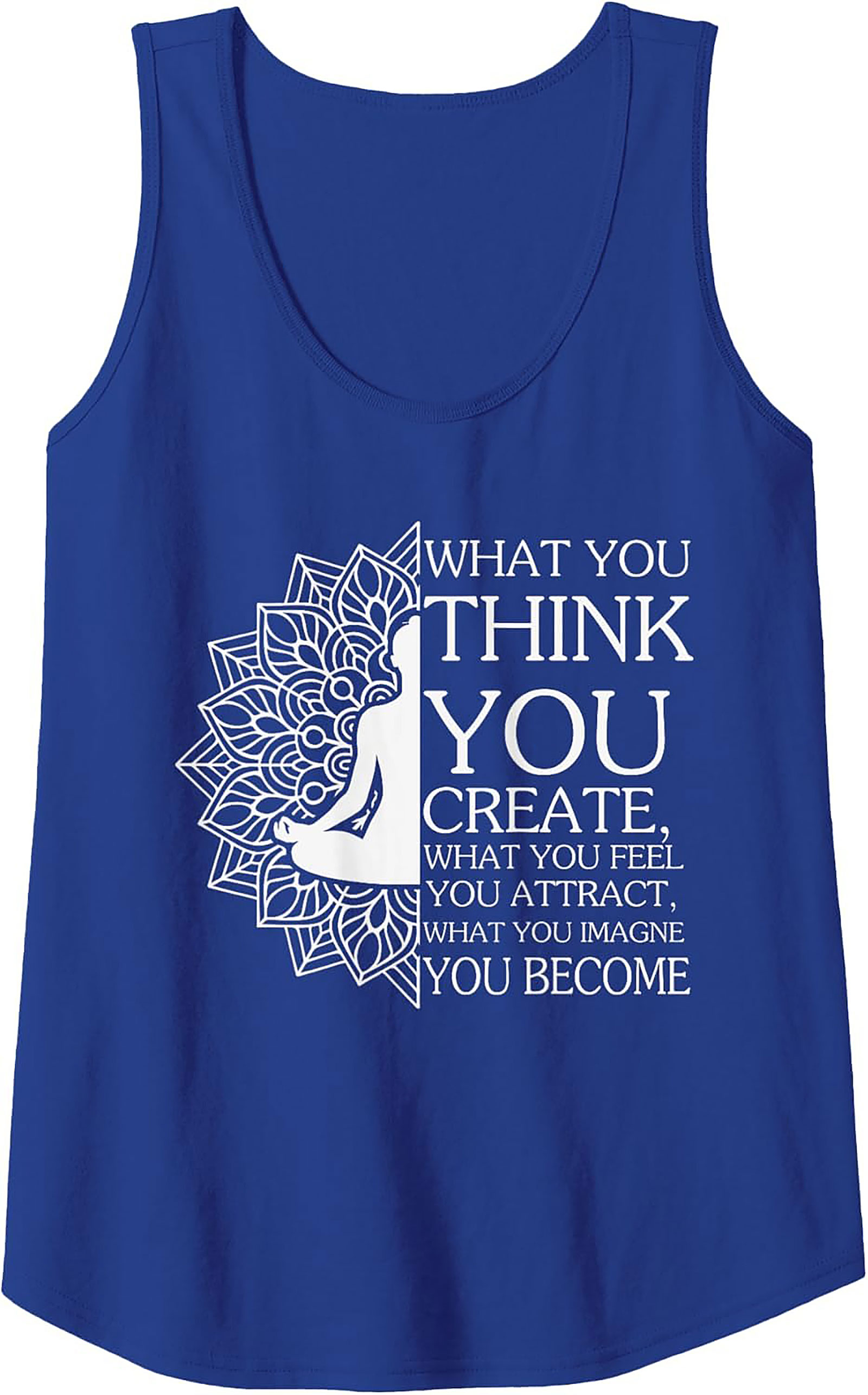 Manifestation Yoga Tank Top Mindfulness Graphic Sleeveless Tee