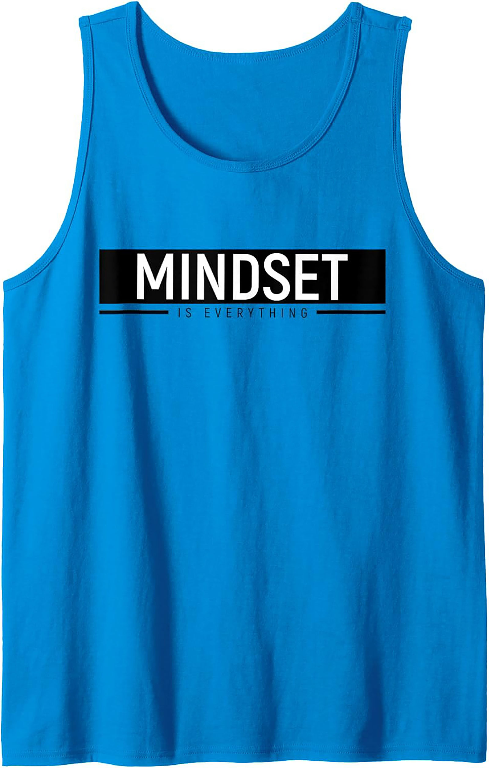 Mindset Is Everything Tank Top Motivational Graphic Tank