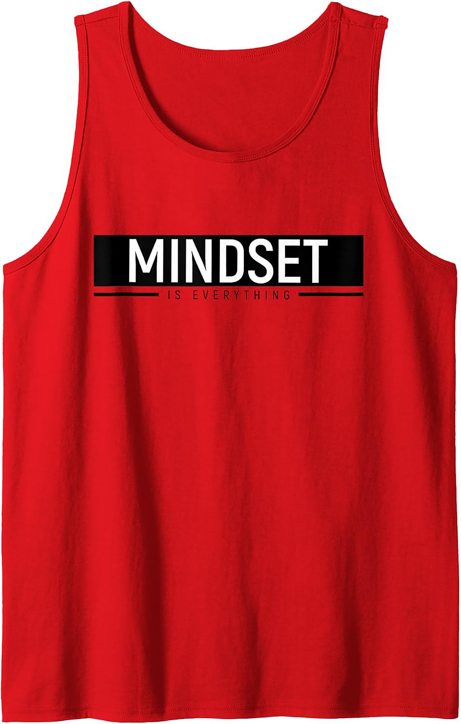  Mindset Is Everything Tank Top Motivational Graphic Tank