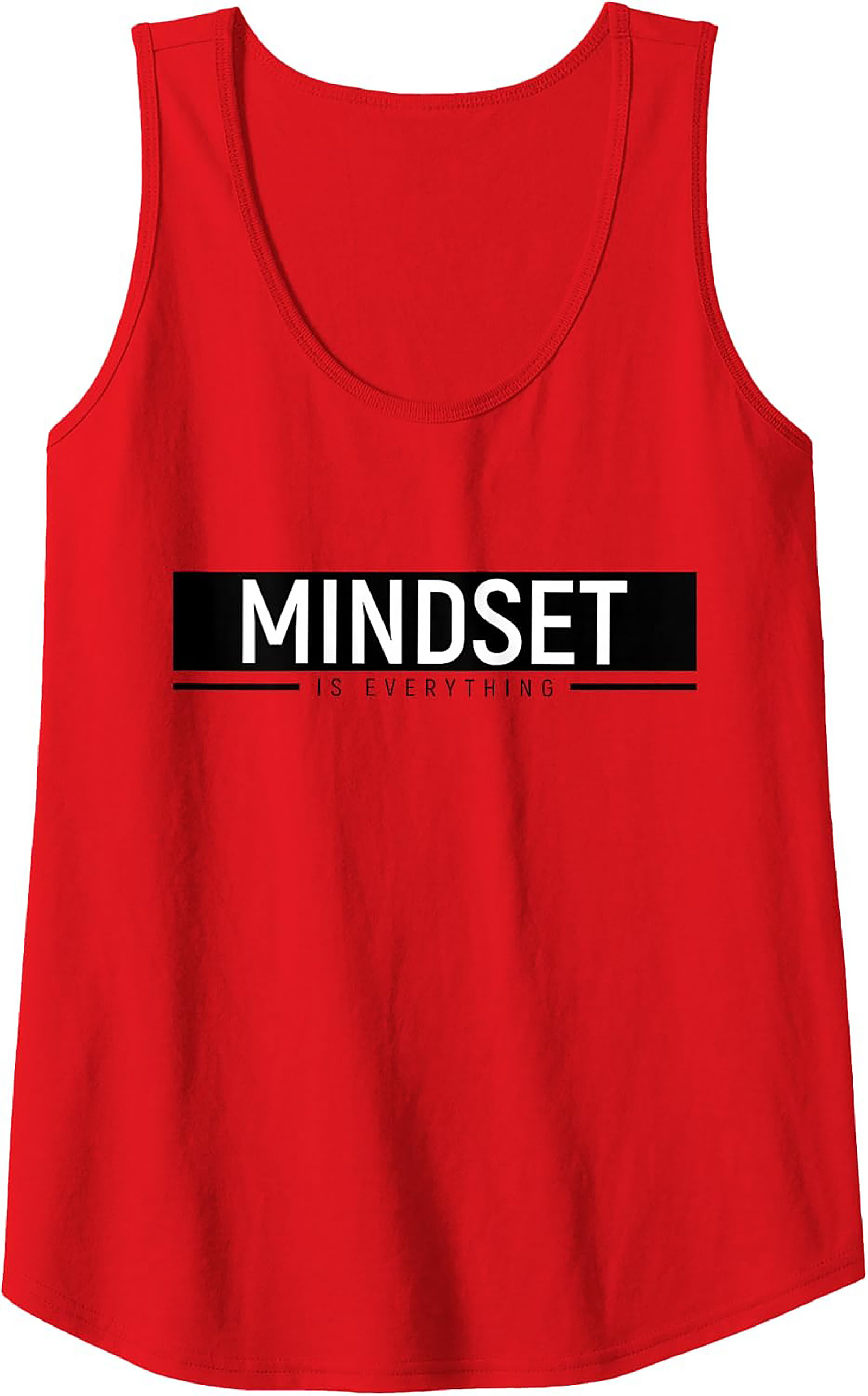  Mindset Is Everything Tank Top Motivational Graphic Tank