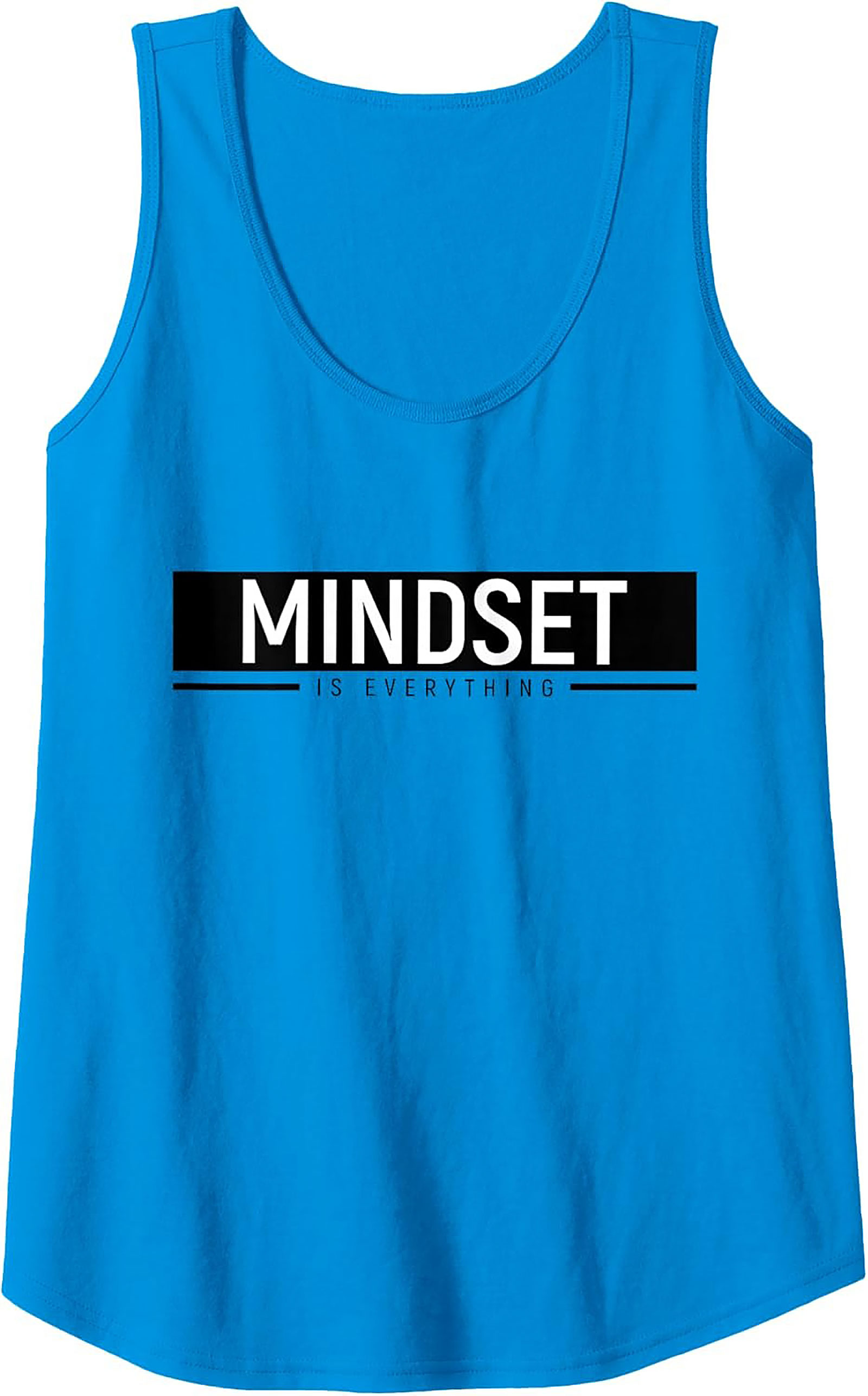  Mindset Is Everything Tank Top Motivational Graphic Tank