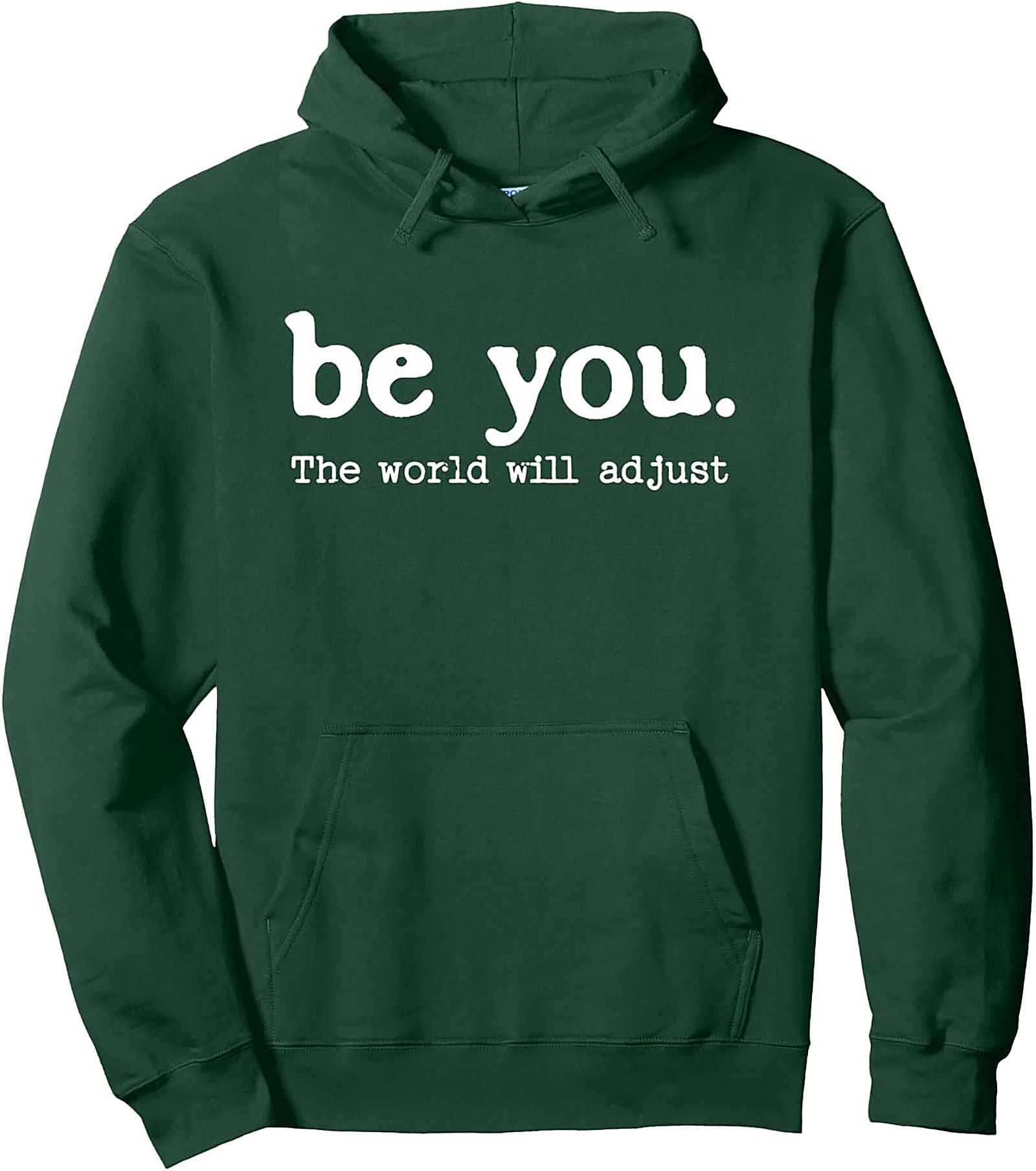  Be You Inspirational Graphic Hoodie Unisex Pullover Fleece