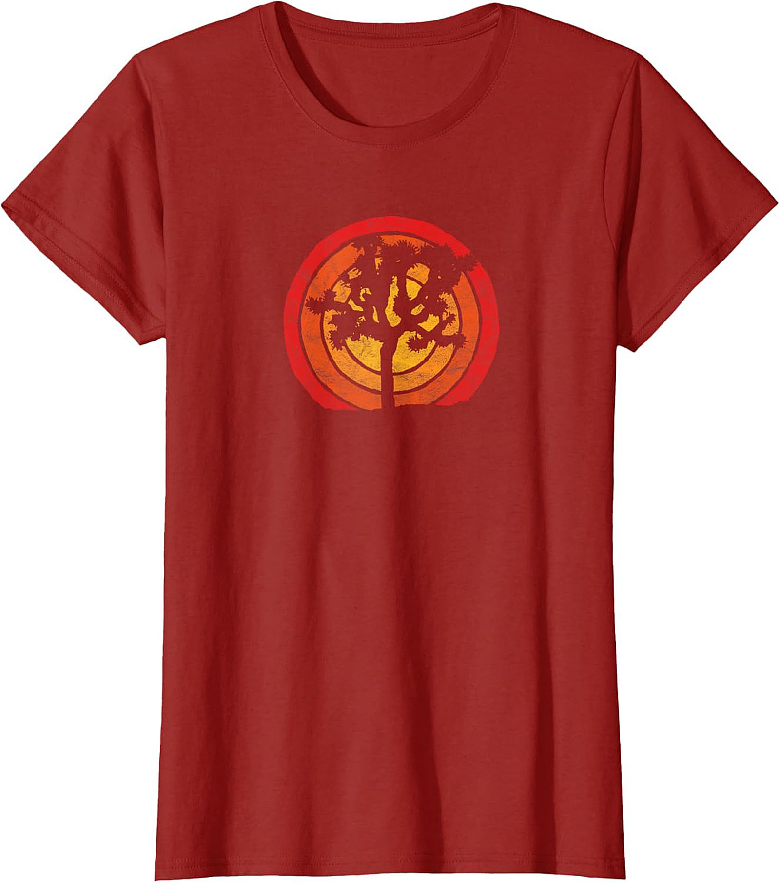 Vintage Joshua Tree Retro Sunset T-shirt