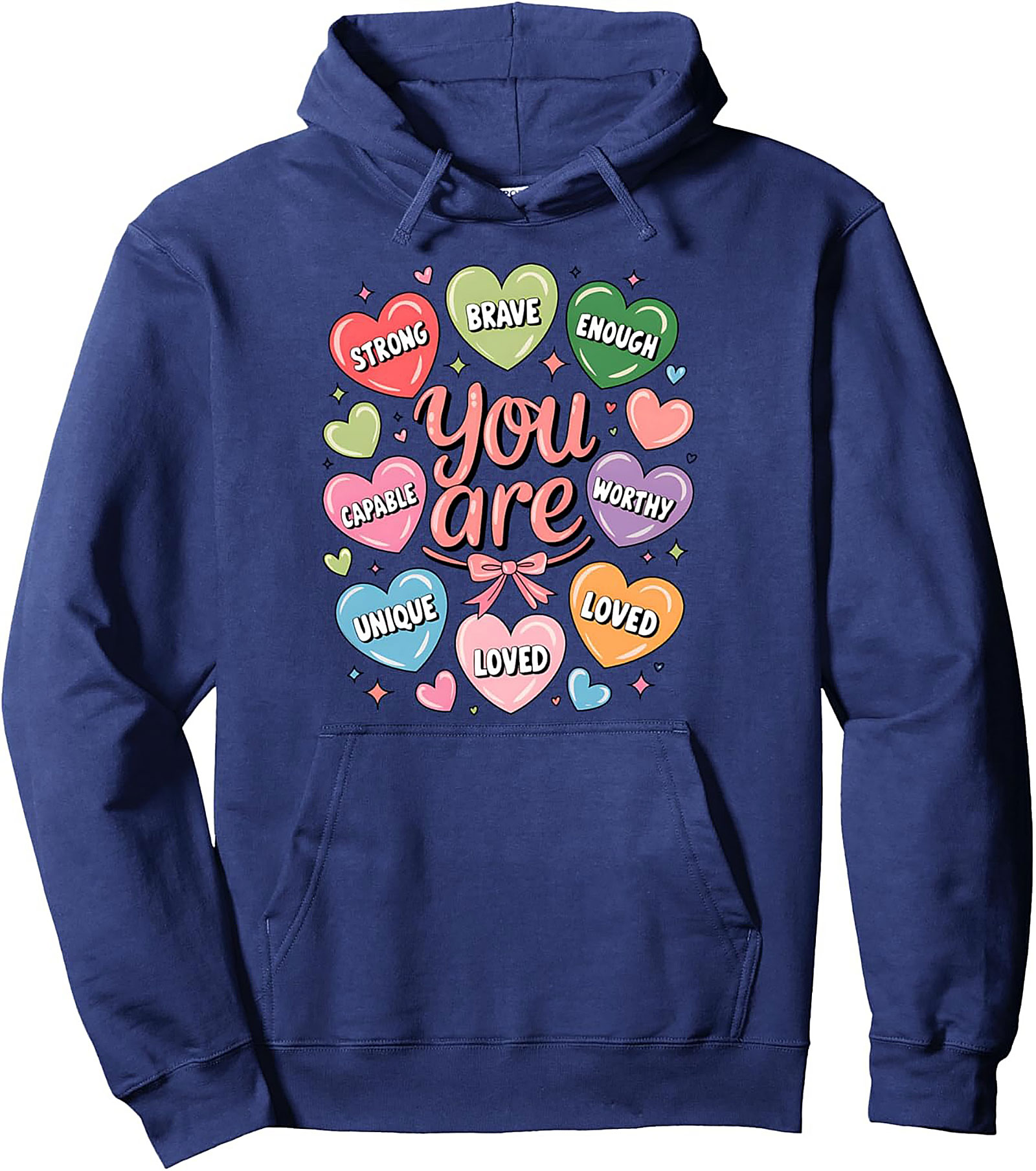 Positive Affirmations Hoodie Self-Love Graphic Pullover