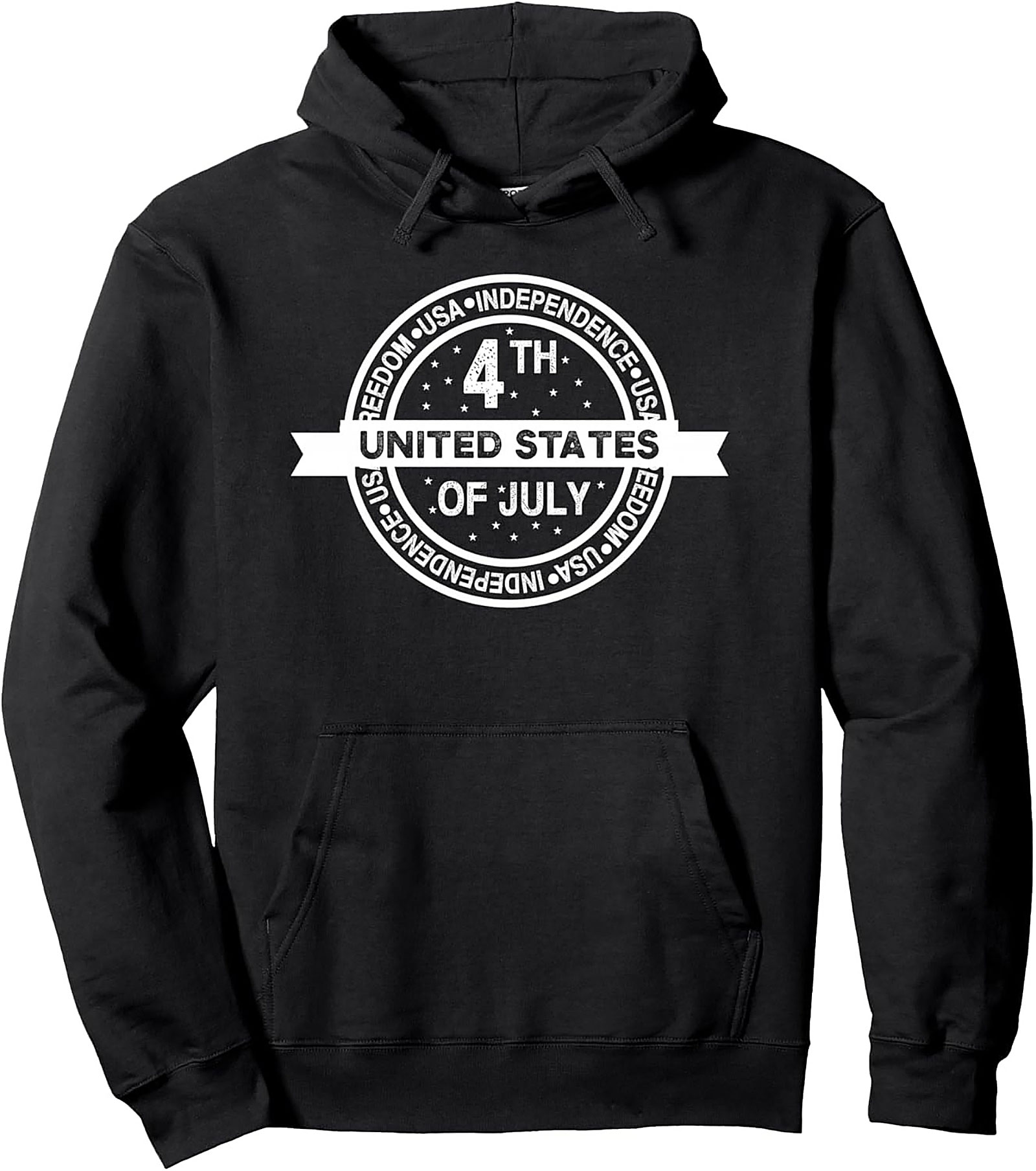 4th of July United States Graphic Hoodie | Patriotic Pullover