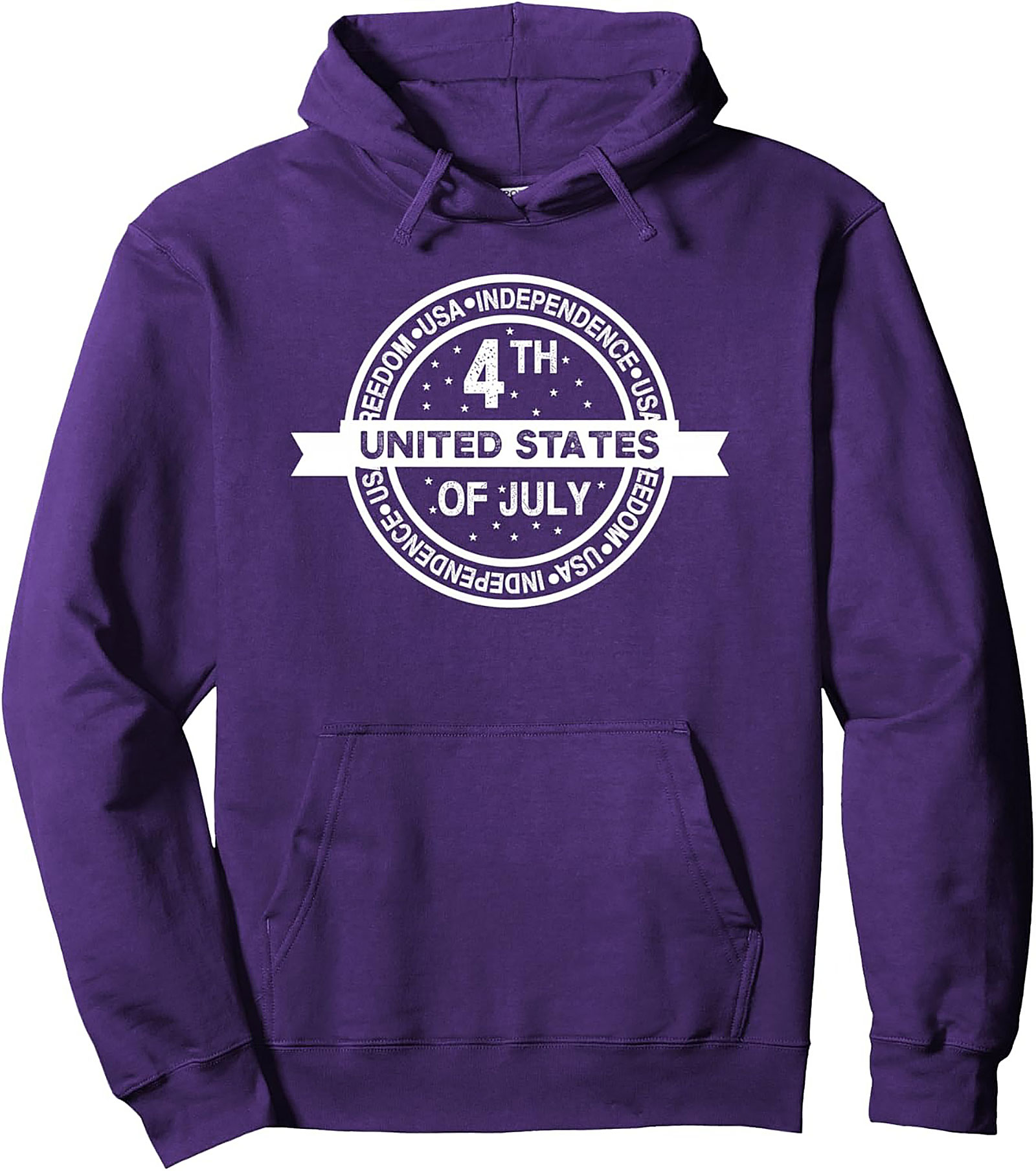 4th of July United States Graphic Hoodie | Patriotic Pullover