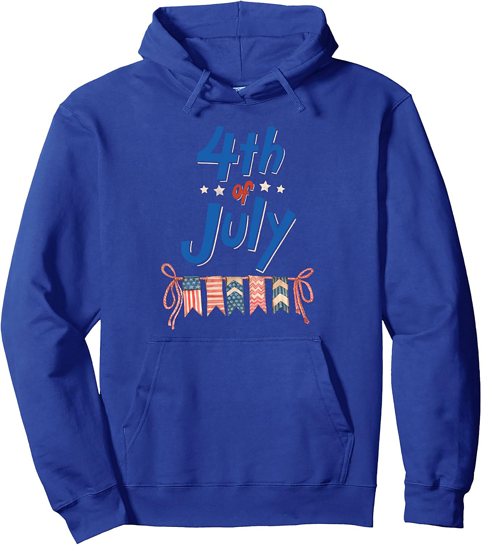 4th of July Graphic Hoodie | Patriotic Pullover Sweatshirt