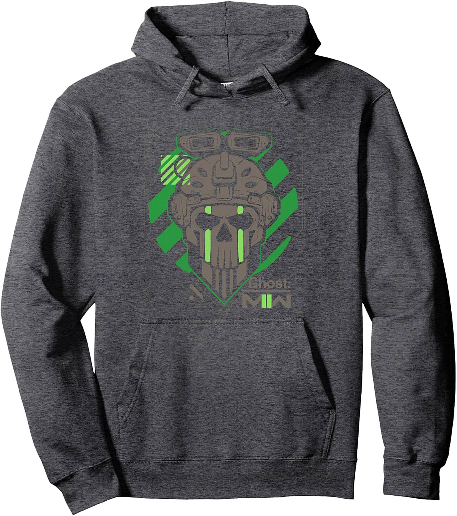 Call of Duty Ghost MWII Tactical Skull Graphic Hoodie