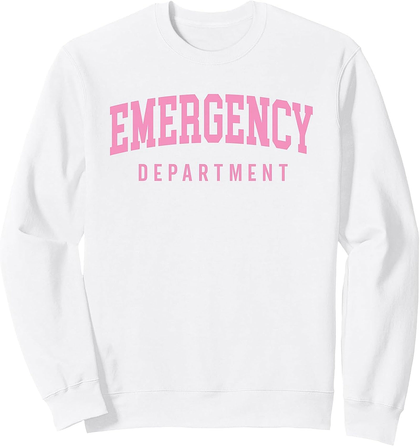 Emergency Department Crewneck Sweatshirt ER Nurse Gift