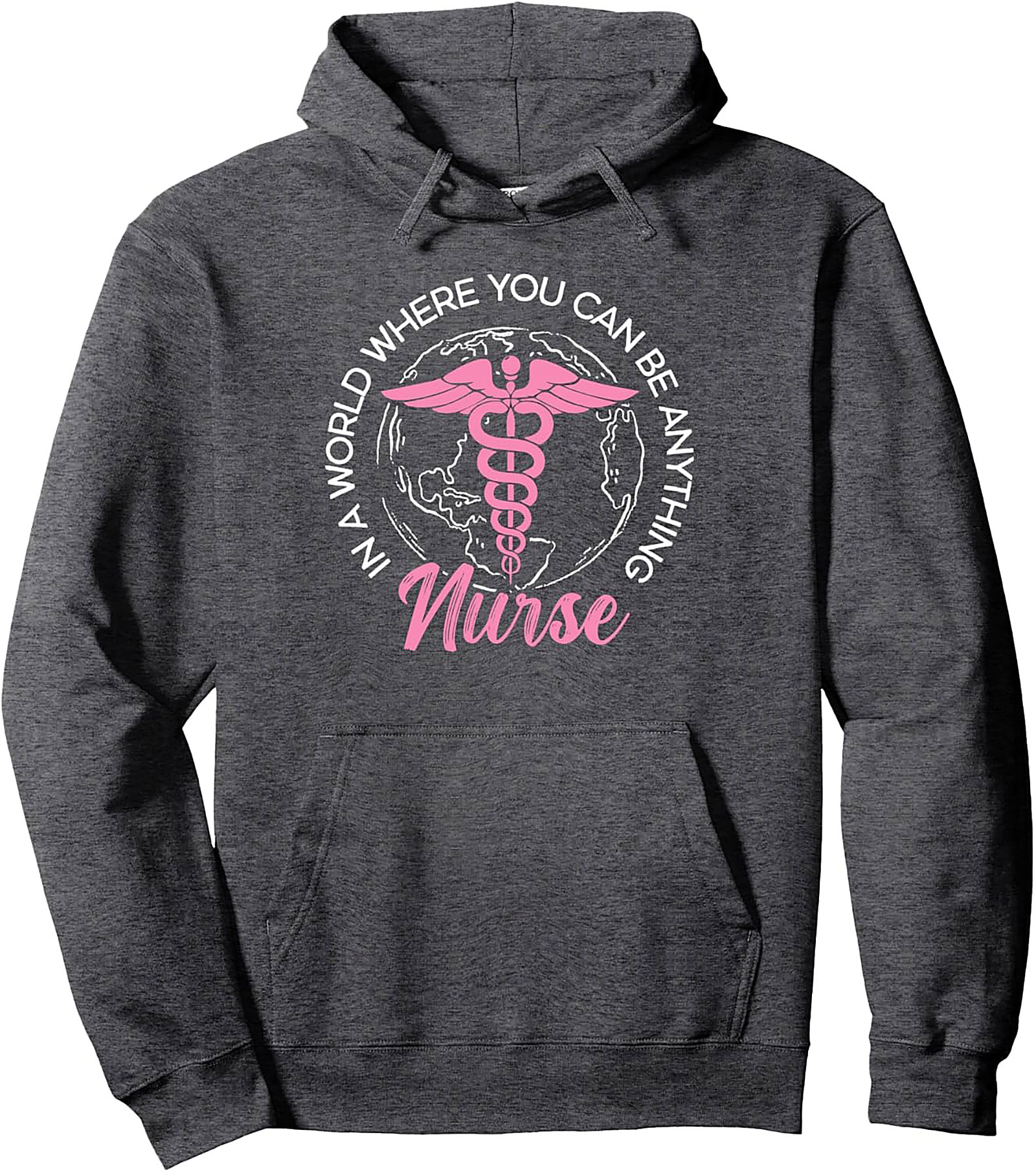  Be A Nurse Hoodie Cozy Graphic Pullover for Healthcare