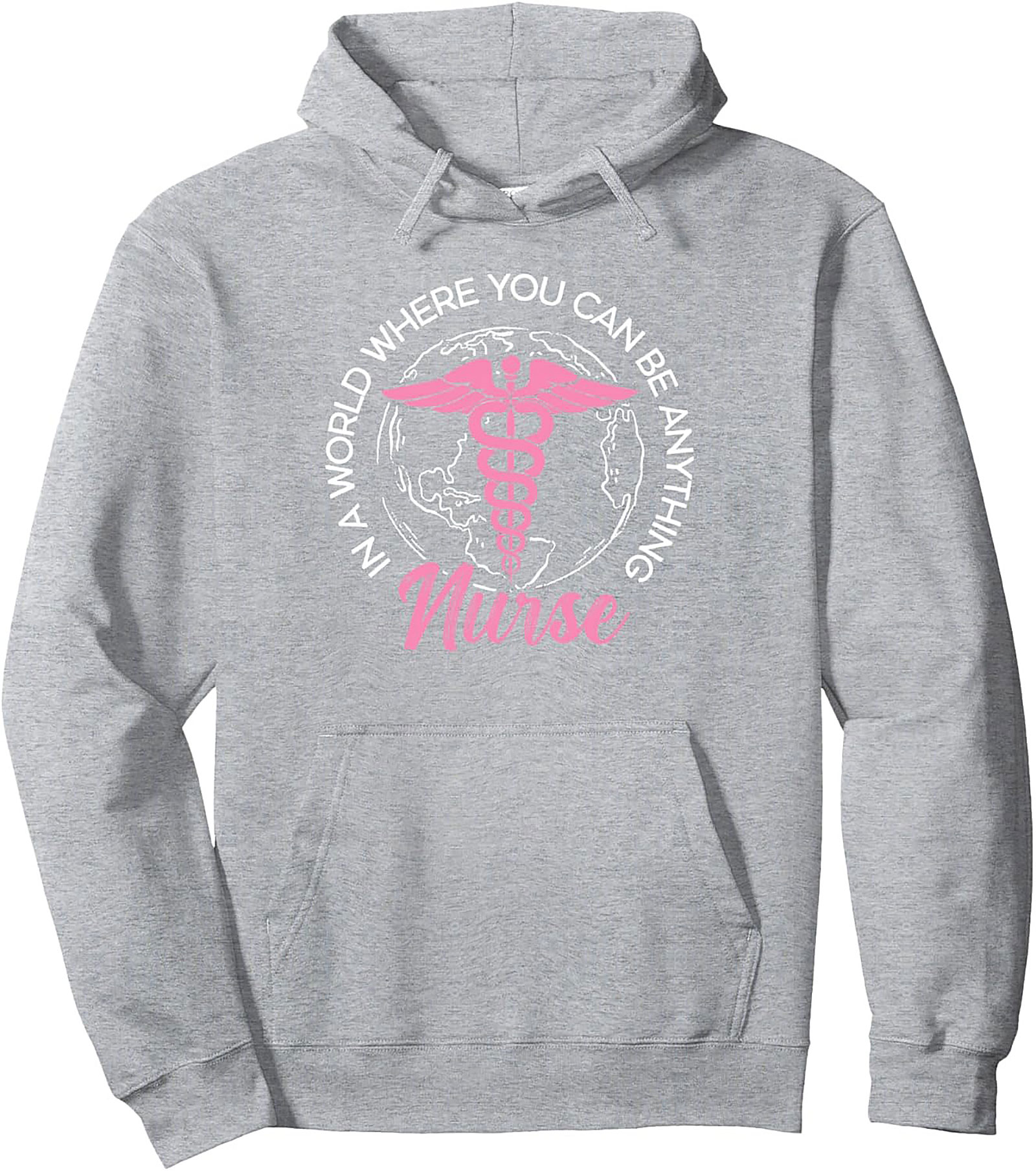  Be A Nurse Hoodie Cozy Graphic Pullover for Healthcare