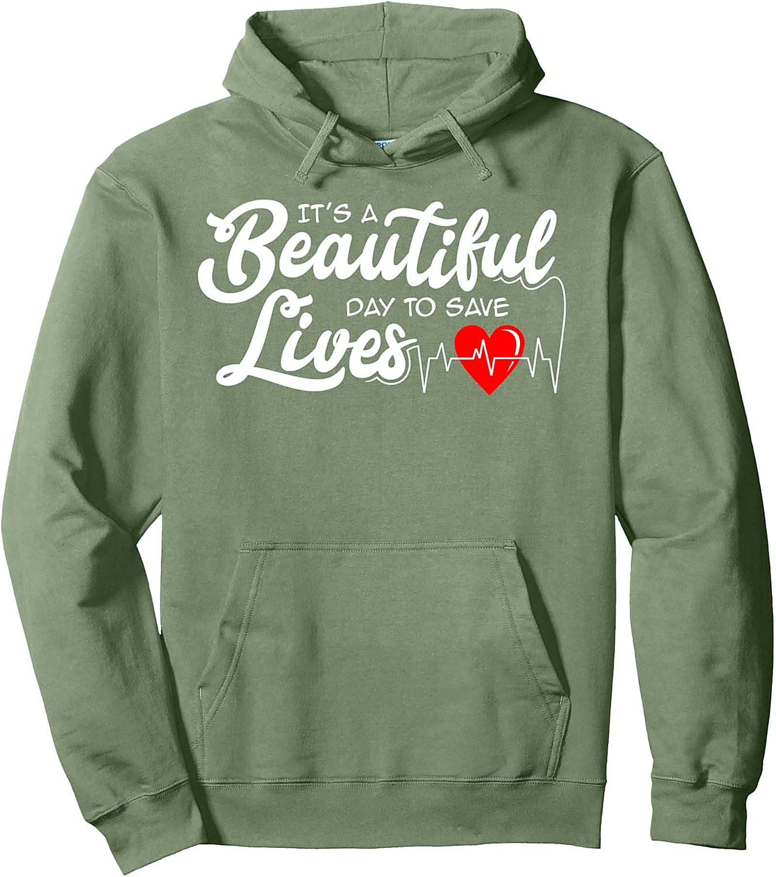  It's a Beautiful Day to Save Lives Hoodie Medical Gift