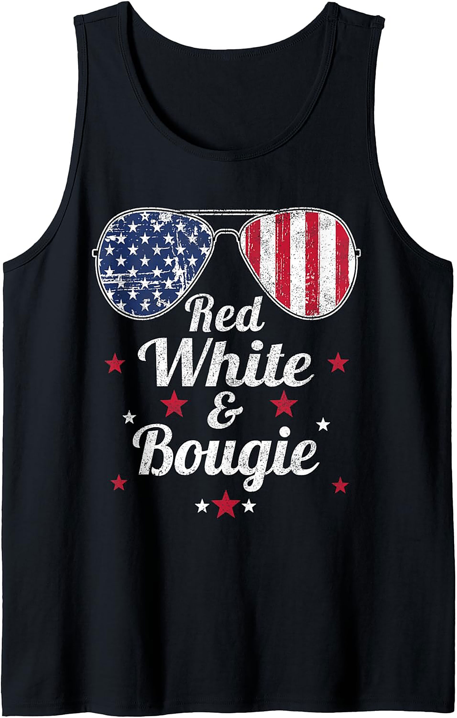 Red White & Bougie Patriotic Tank Top - Sassy Summer Style