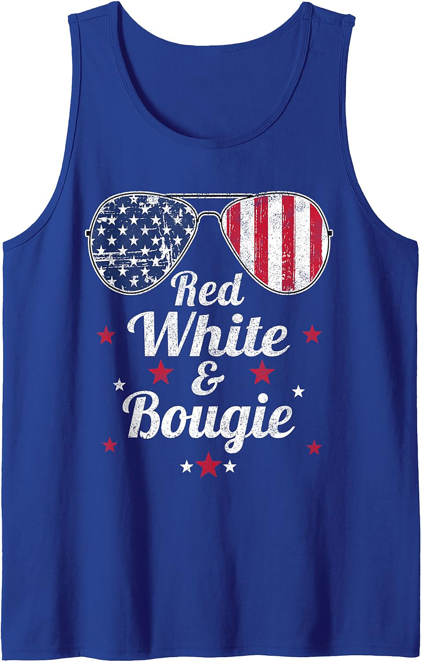 Red White & Bougie Patriotic Tank Top - Sassy Summer Style
