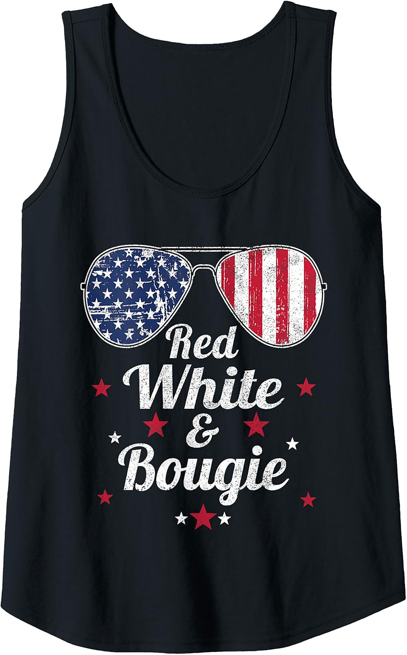 Red White & Bougie Patriotic Tank Top - Sassy Summer Style