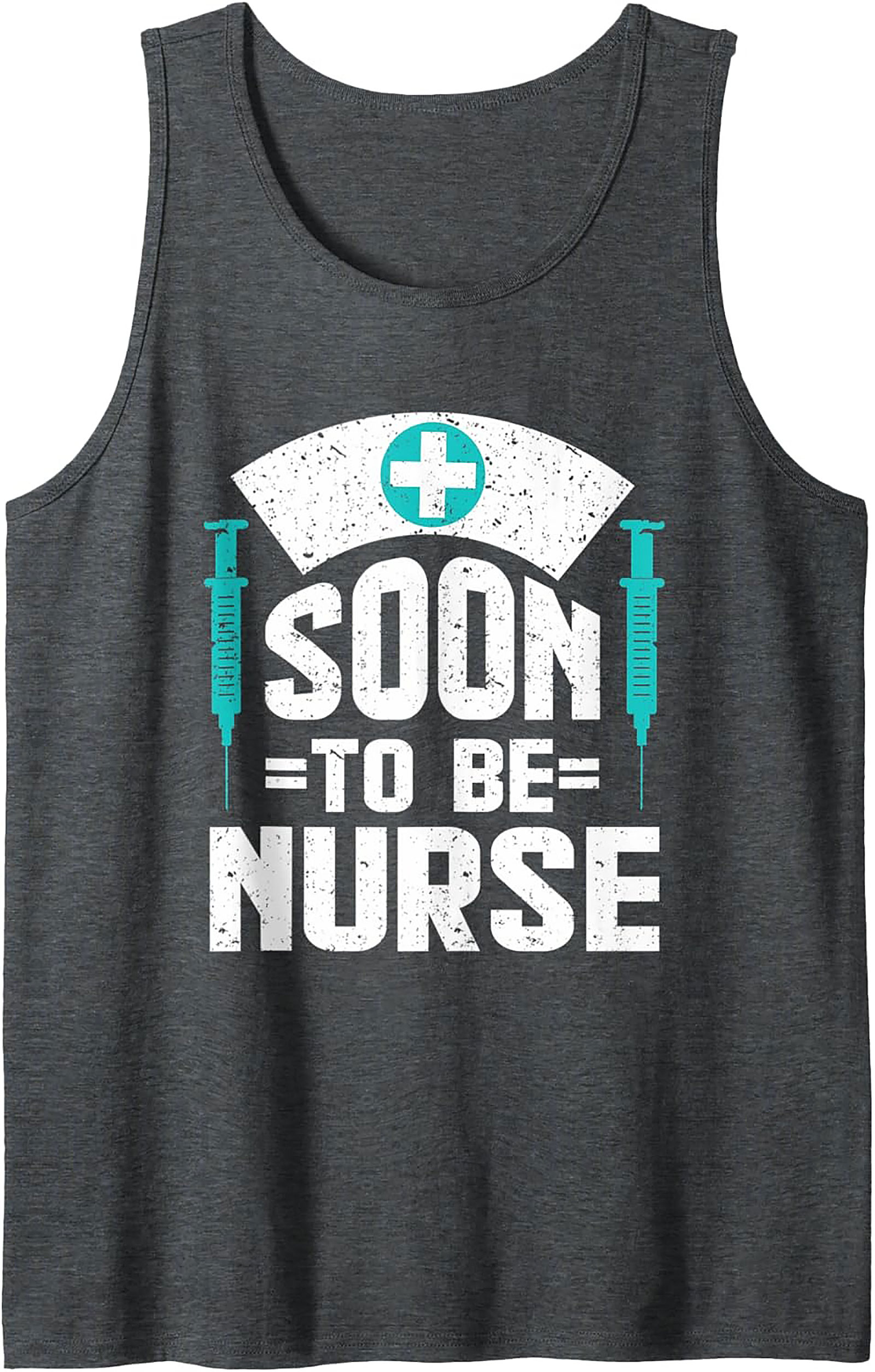 Soon To Be Nurse Tank Top Future Nurse Graphic Shirt