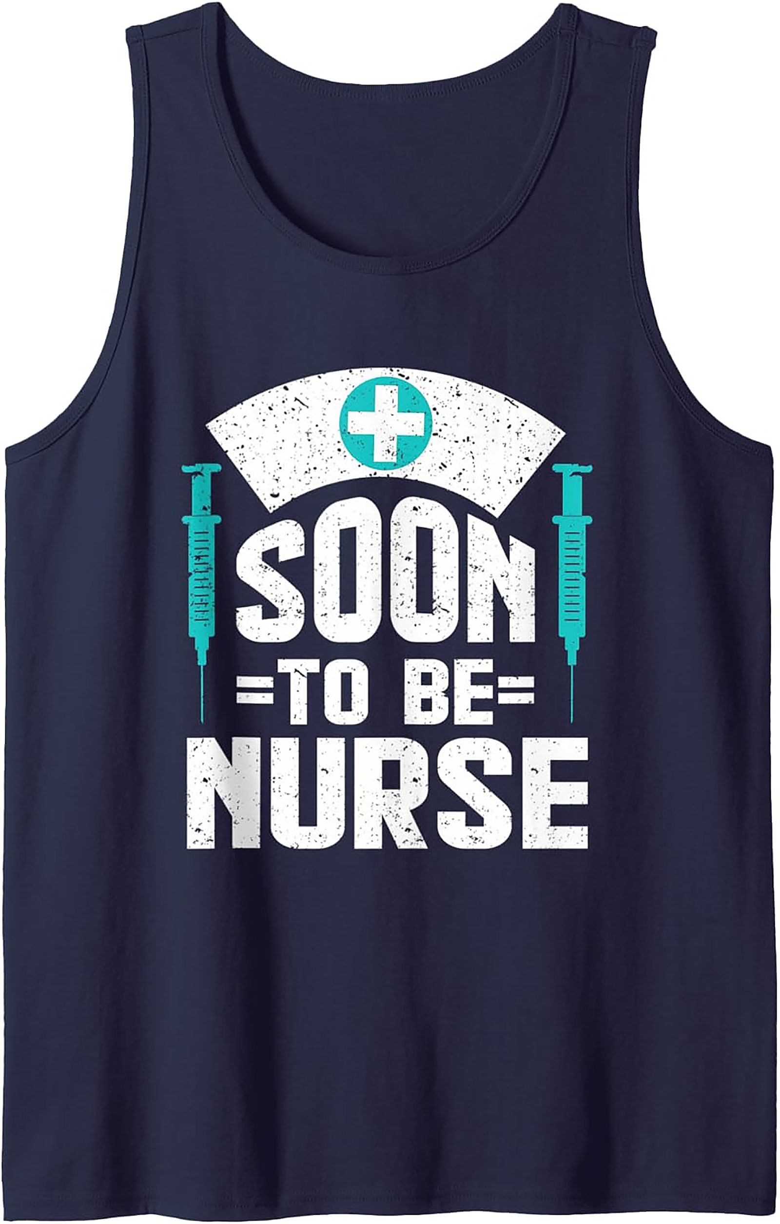 Soon To Be Nurse Tank Top Future Nurse Graphic Shirt