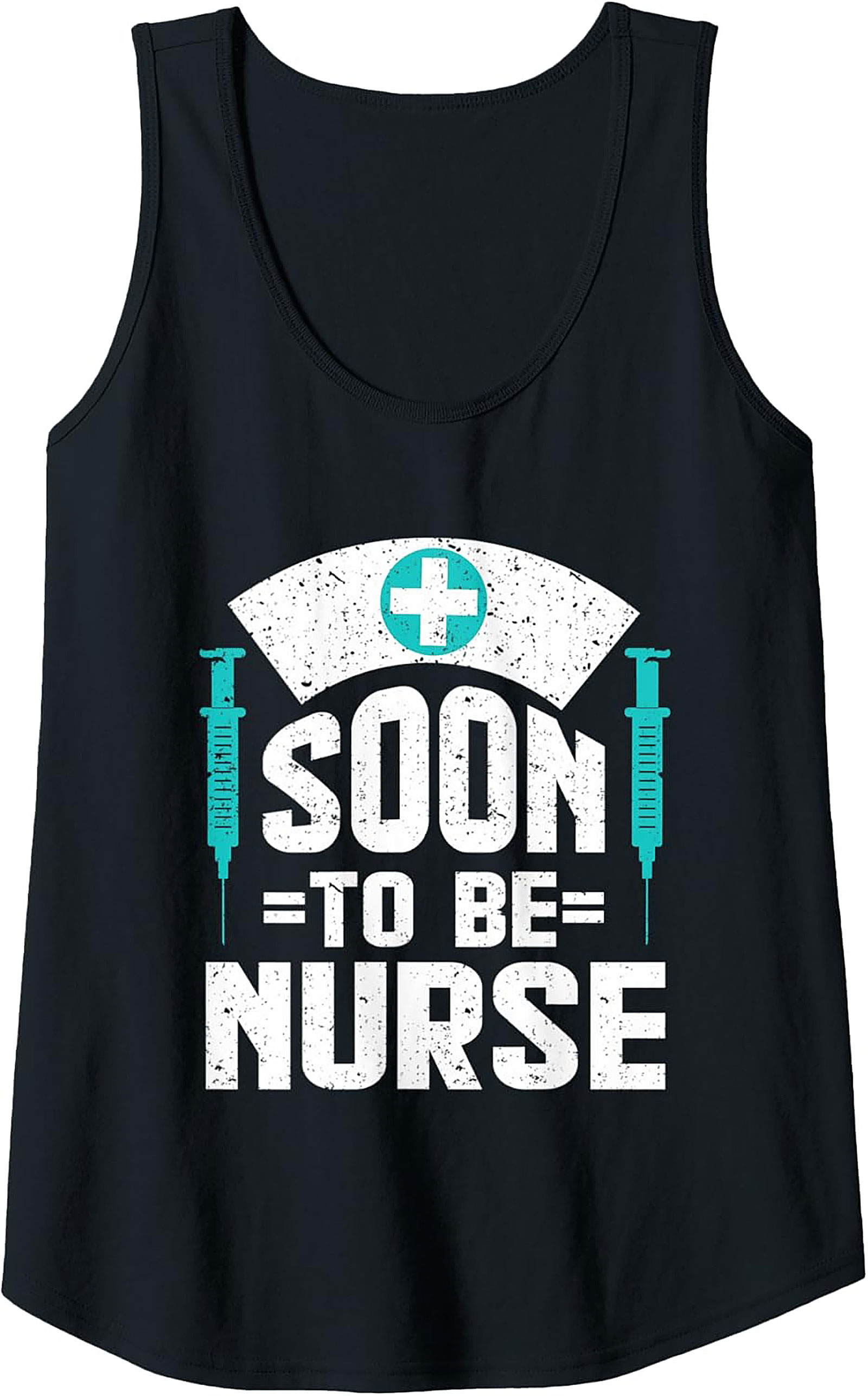 Soon To Be Nurse Tank Top Future Nurse Graphic Shirt