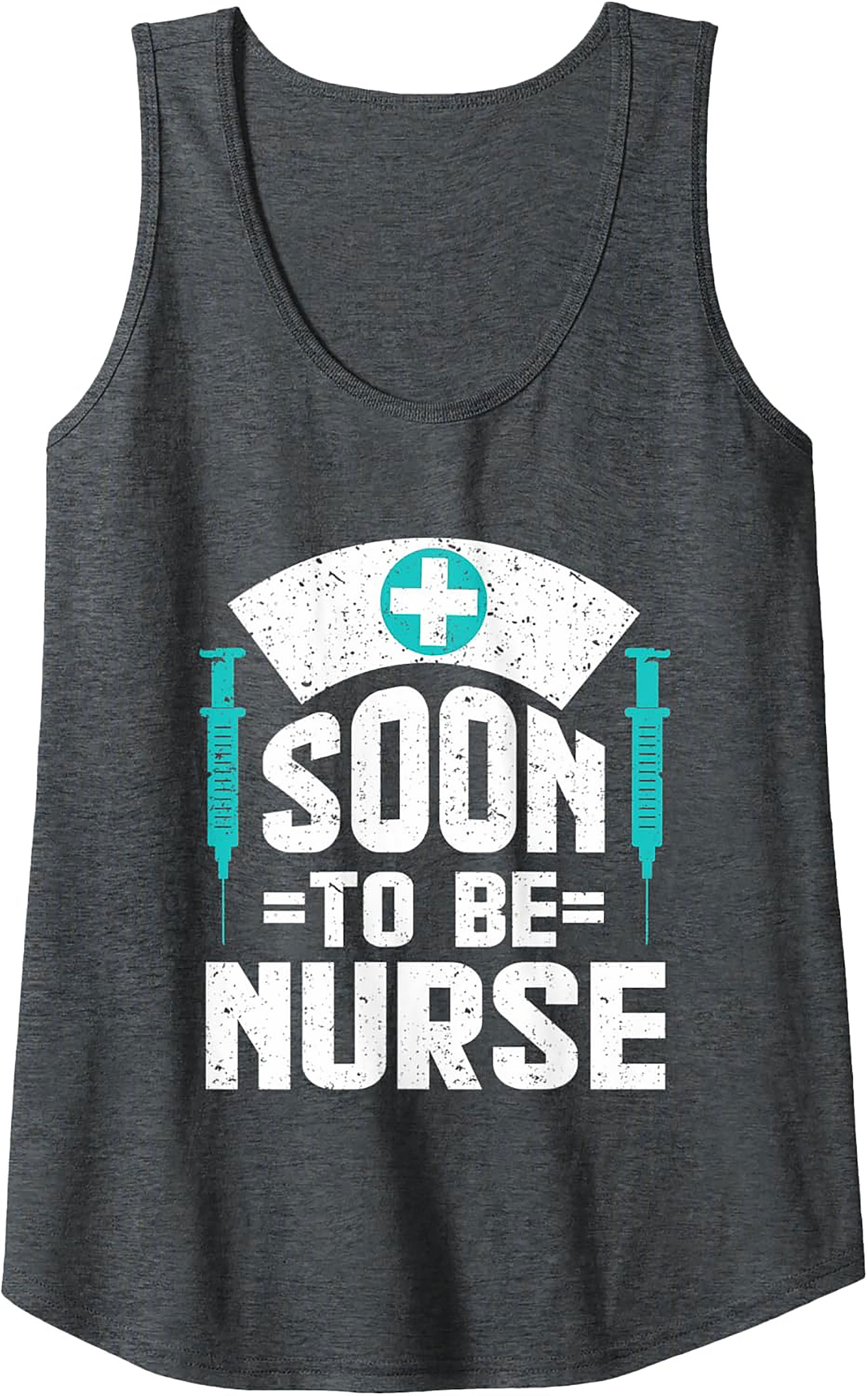 Soon To Be Nurse Tank Top Future Nurse Graphic Shirt