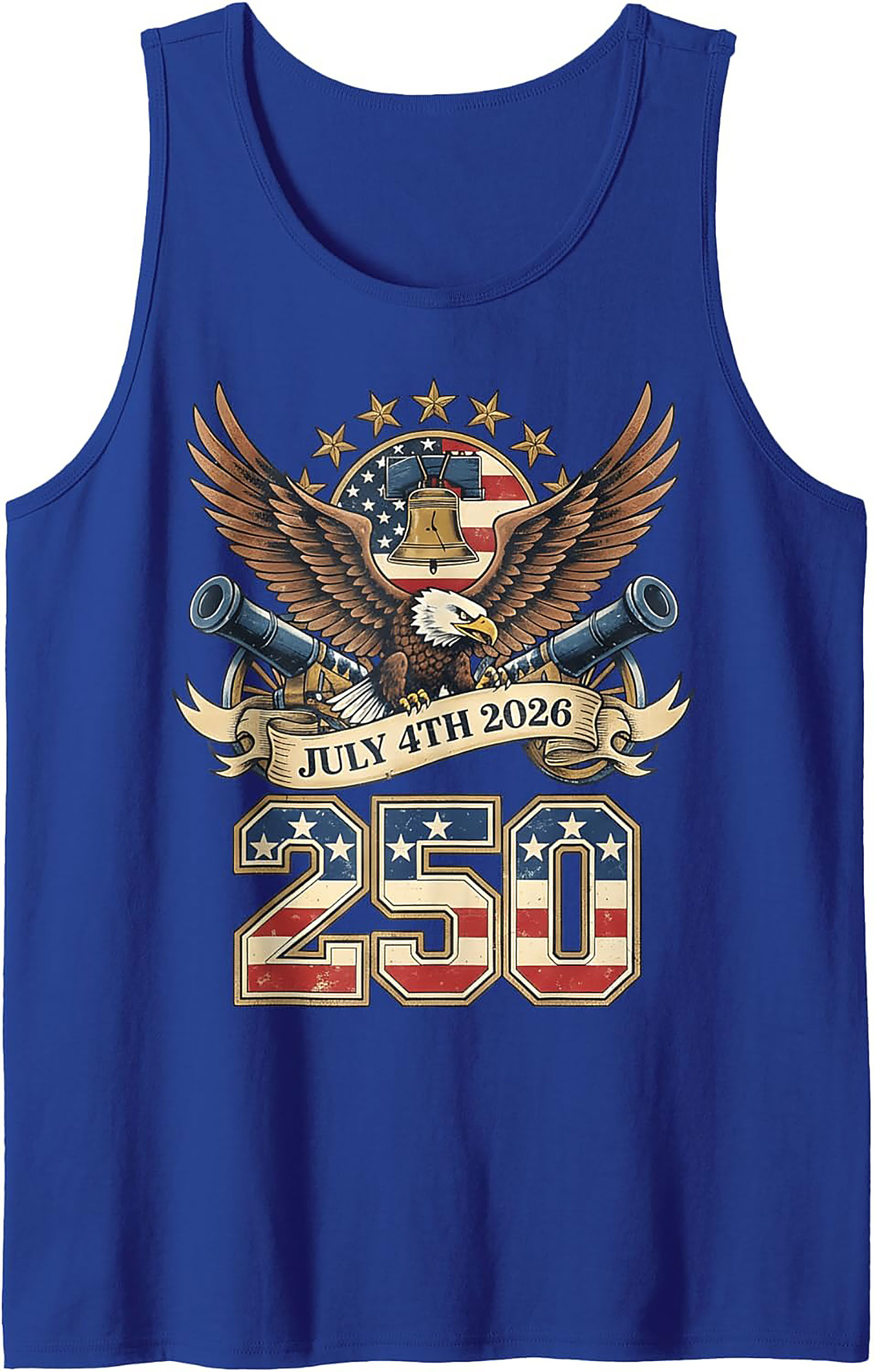 250th Anniversary July 4th 2026 Patriotic Tank Top