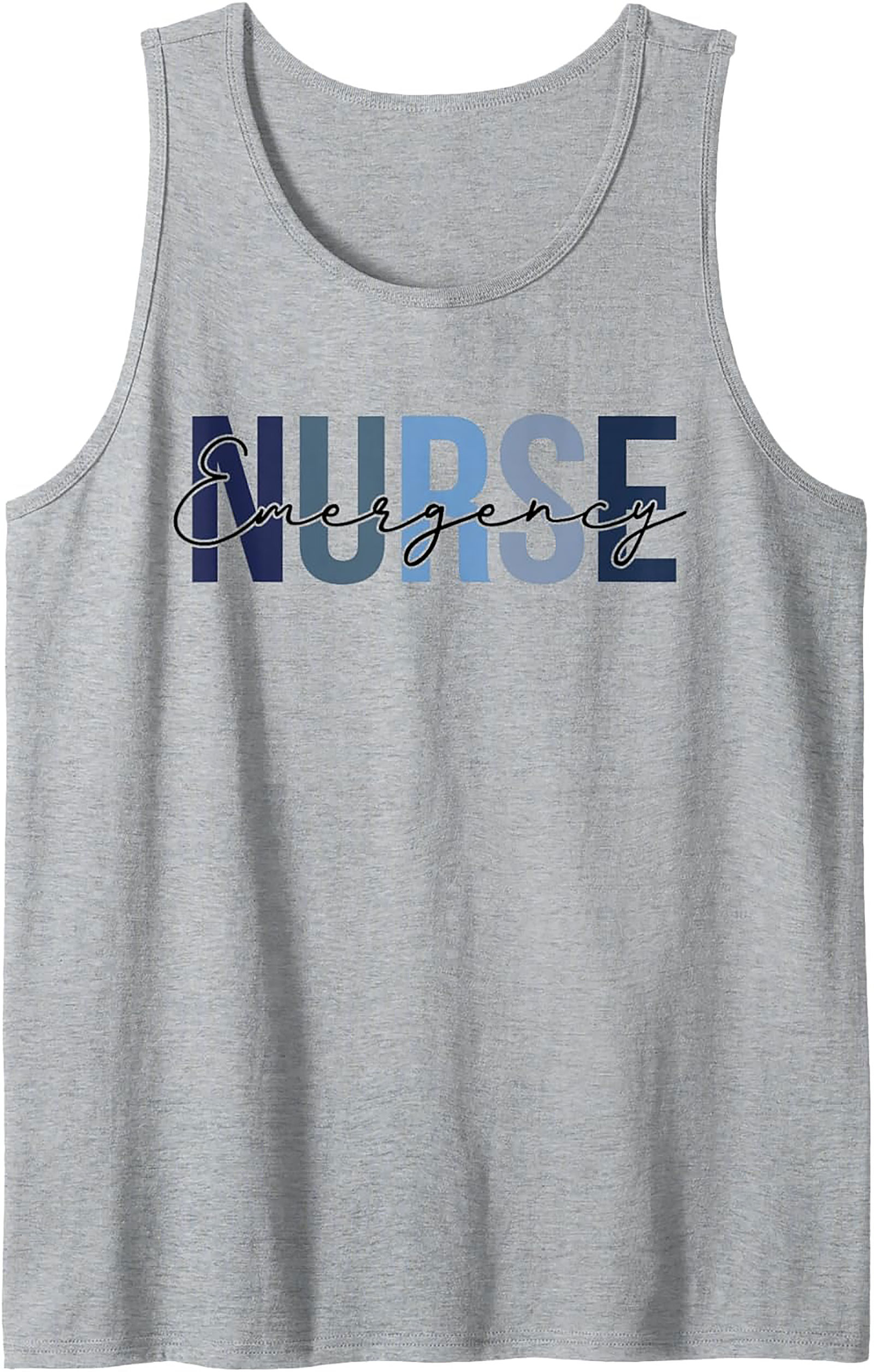  Emergency Nurse Tank Top ER Nursing Sleeveless Tee